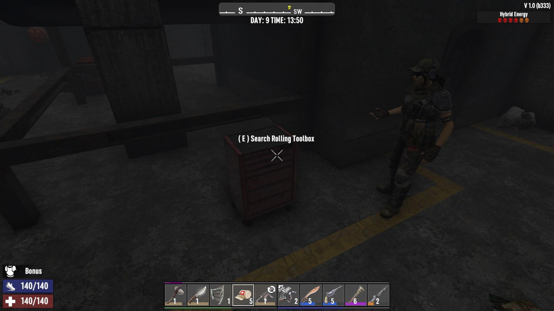 Loot toolboxes for valuable Mechanical Parts in 7D2D Update 1.0