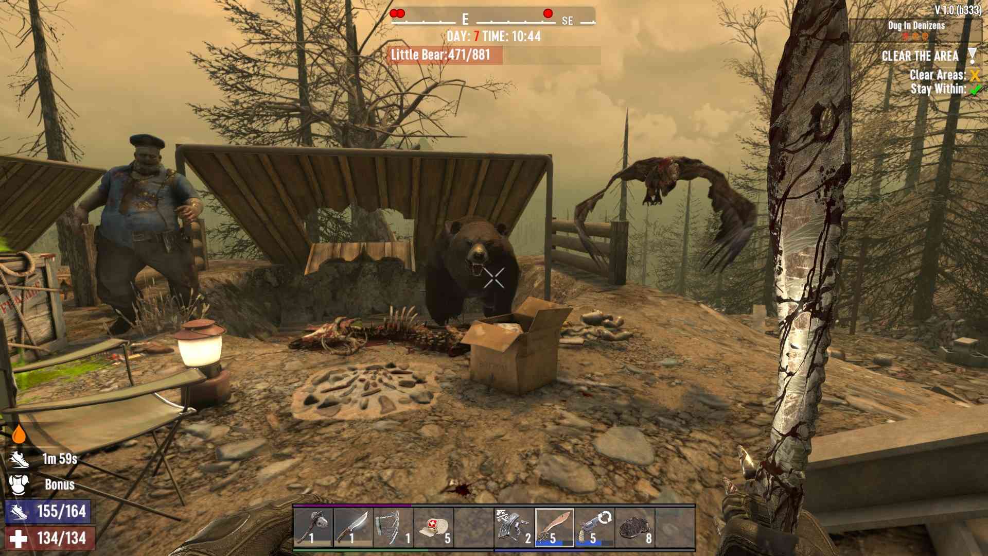 Verpasse keine versteckten Lootstellen für Legendäre Teile in 7D2D Update 1.0