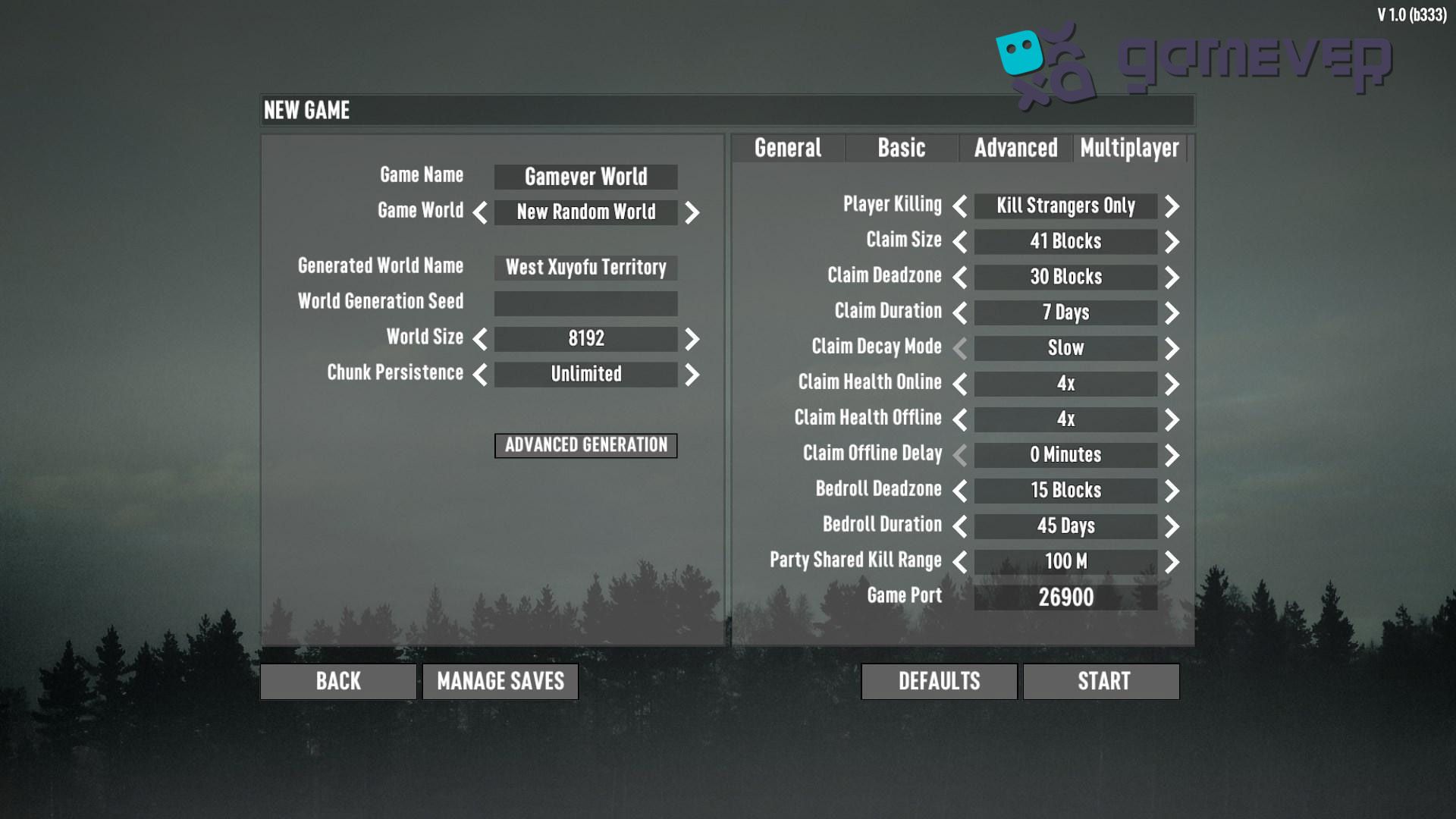 Elige el tamaño de tu mapa en la Actualización 1.0 de 7 Days to Die para una exploración épica