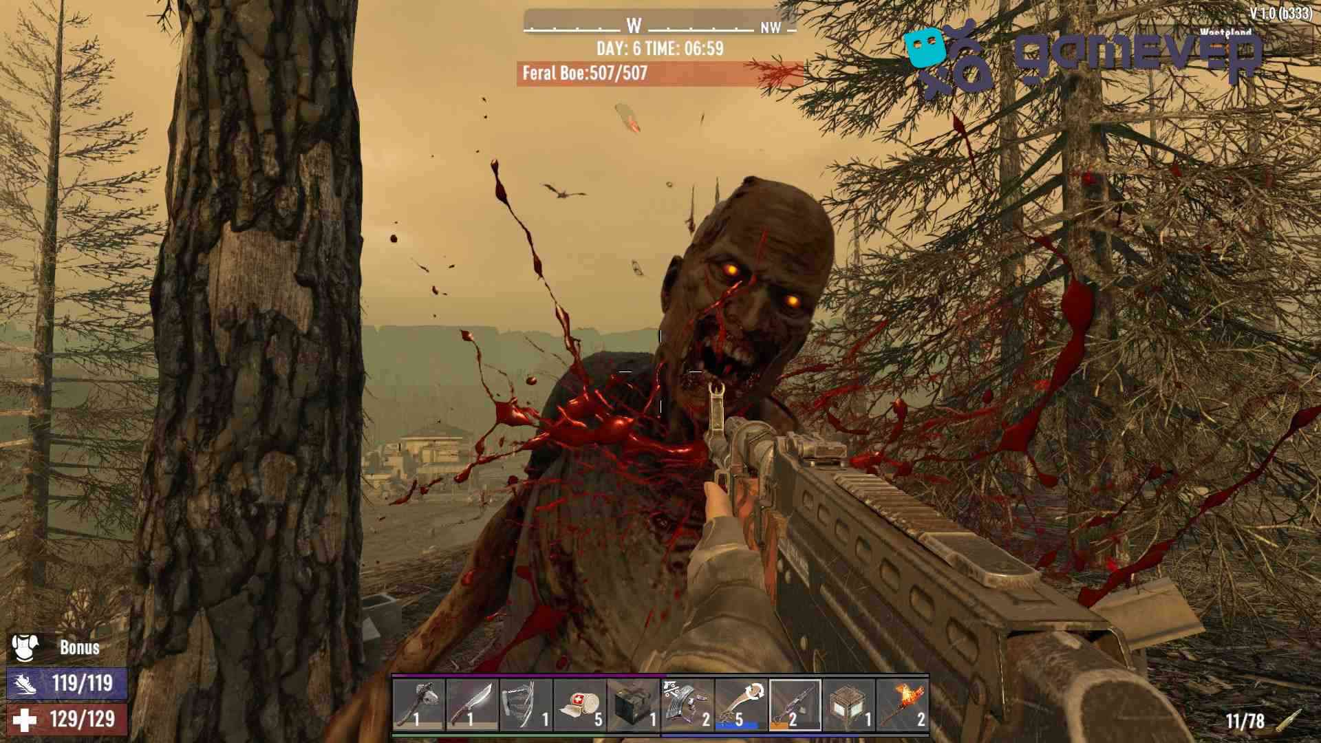 Mantente alerta y maneja a los hostiles de manera efectiva en la Actualización 1.0 de 7 Days to Die