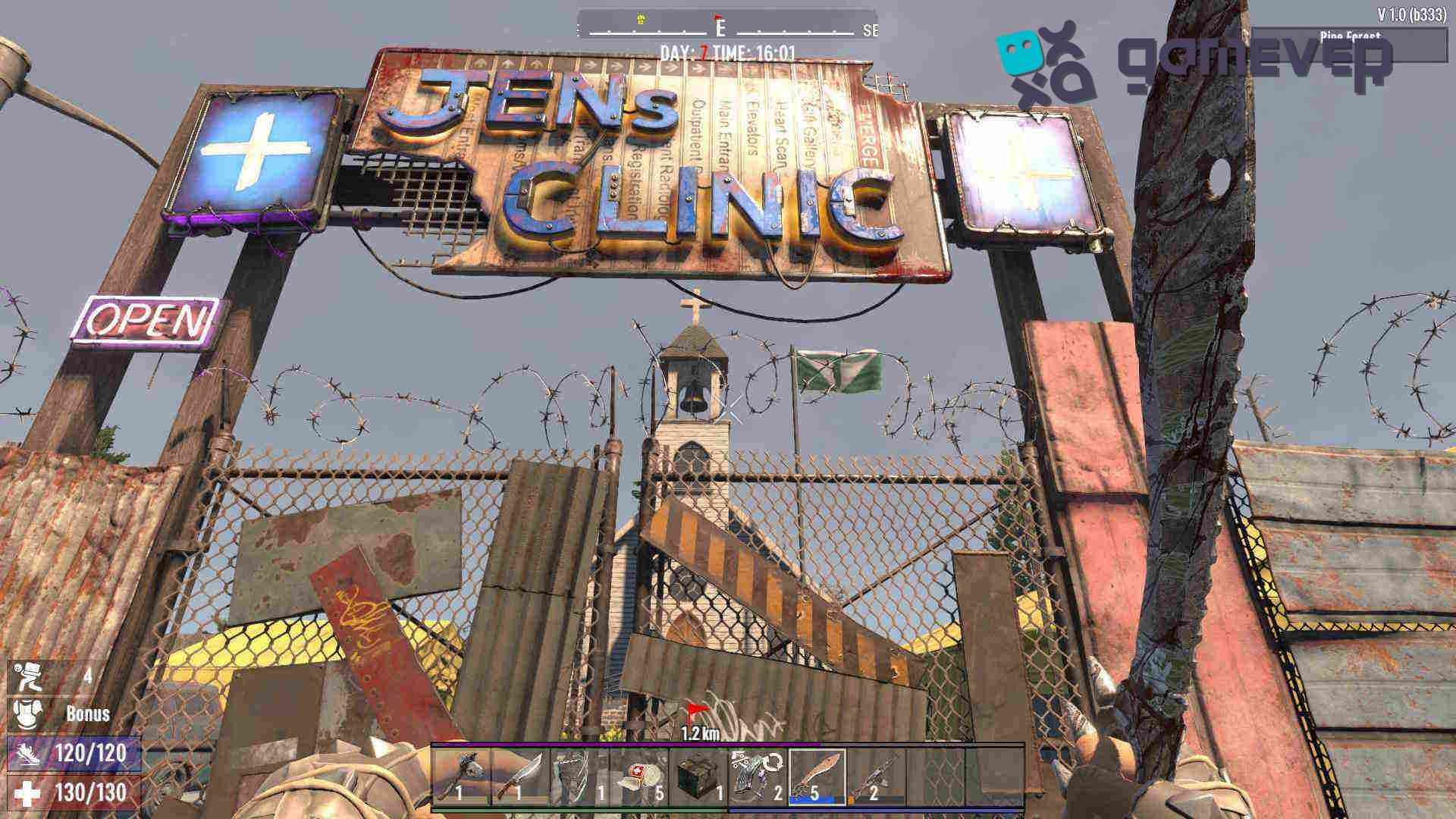 Asegura una base segura en el desolado Bioma del Bosque Quemado en la Actualización 1.0 de 7 Days to Die