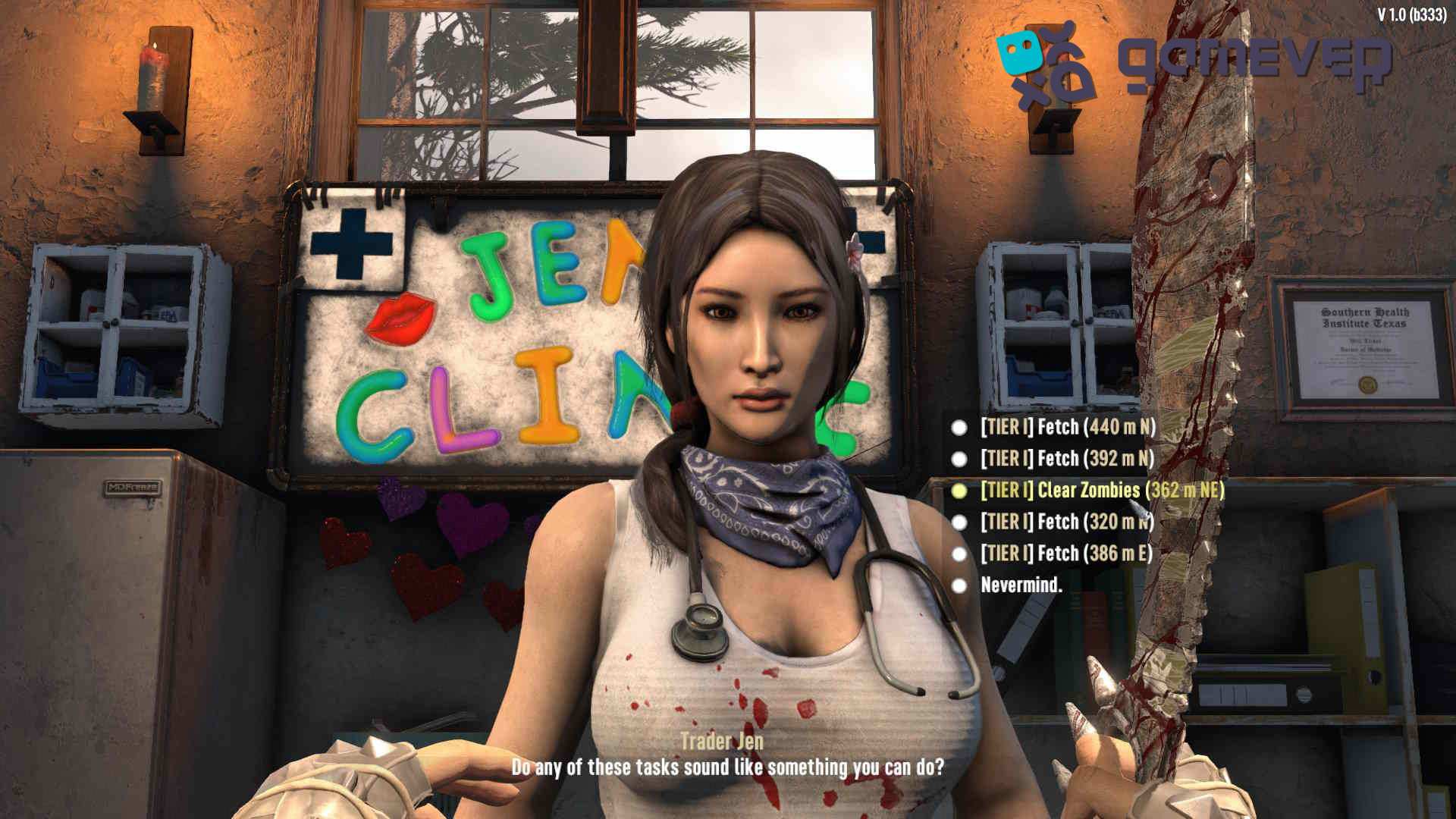 Completa misiones como "Suministros Enterrados" para obtener recompensas valiosas en la Actualización 1.0 de 7 Days to Die