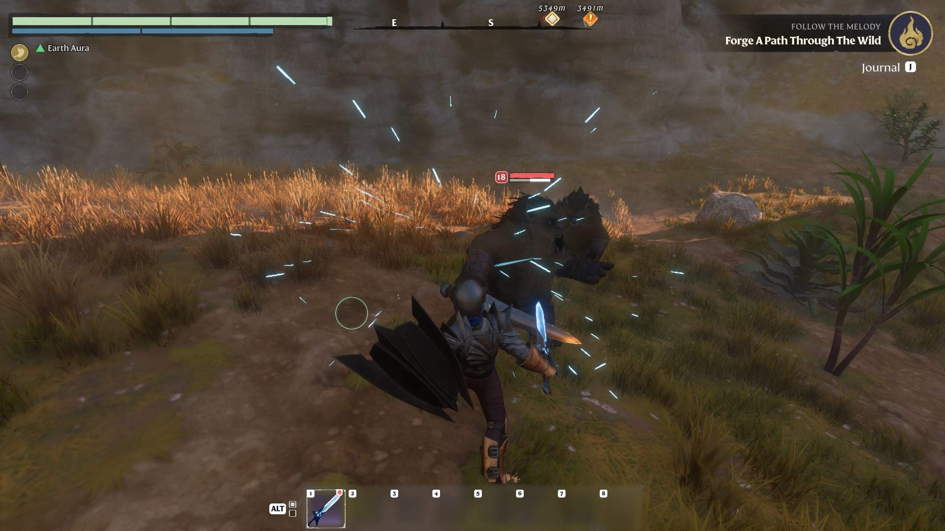 Improve your parry with Bash skill in Enshrouded Back to Shroud Update