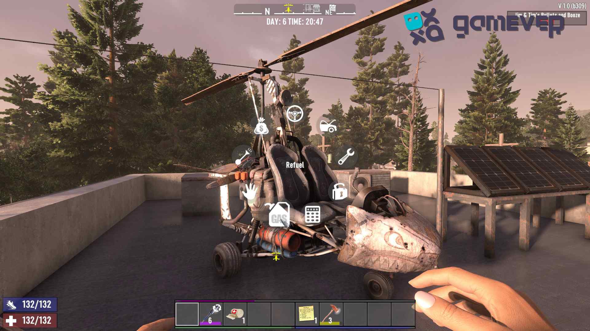 Repostar antes de tu primer vuelo en 7 Days to Die.