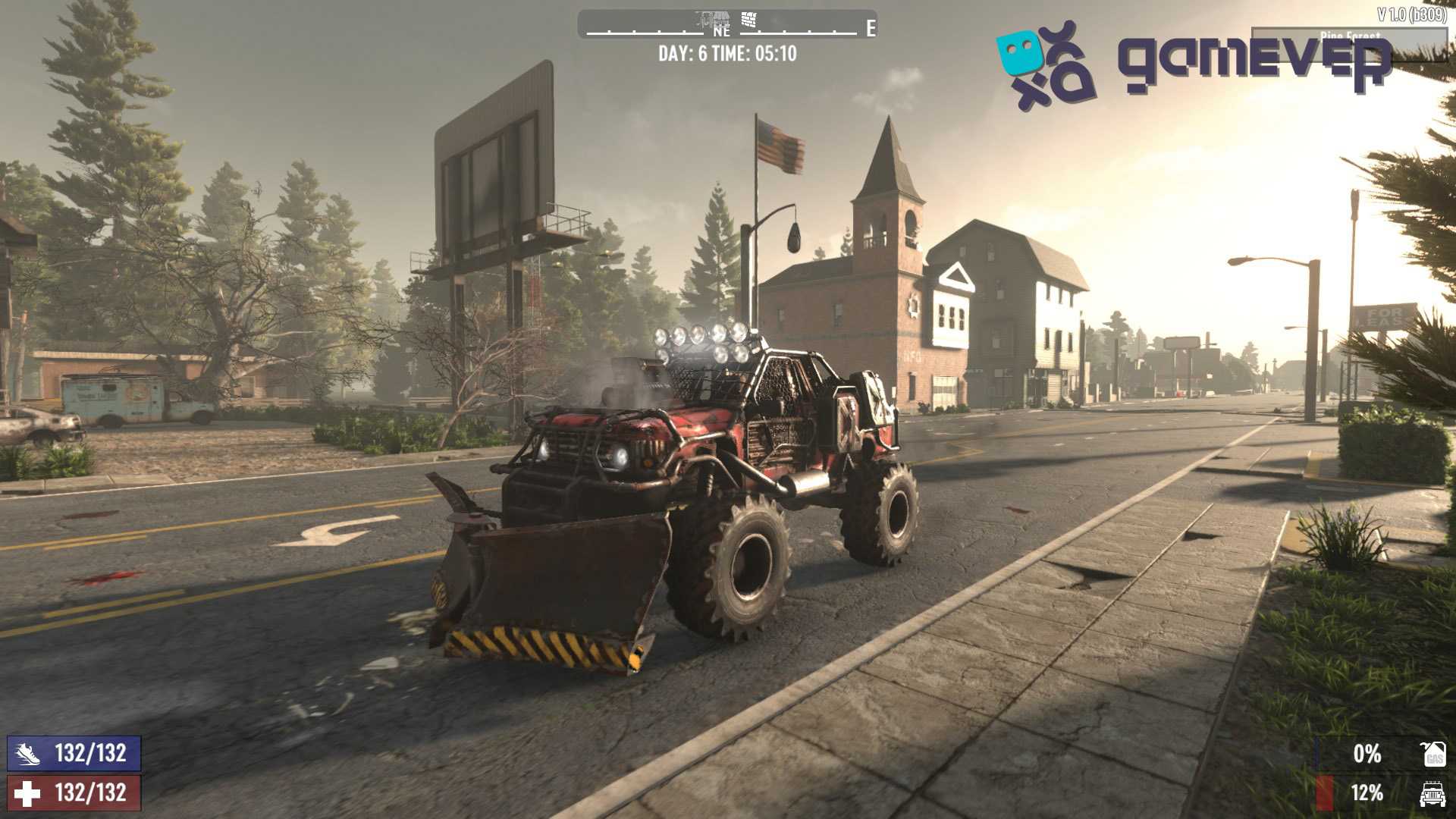 Disfruta de la experiencia de conducción definitiva con tu Camión 4x4 mejorado en 7 Days to Die