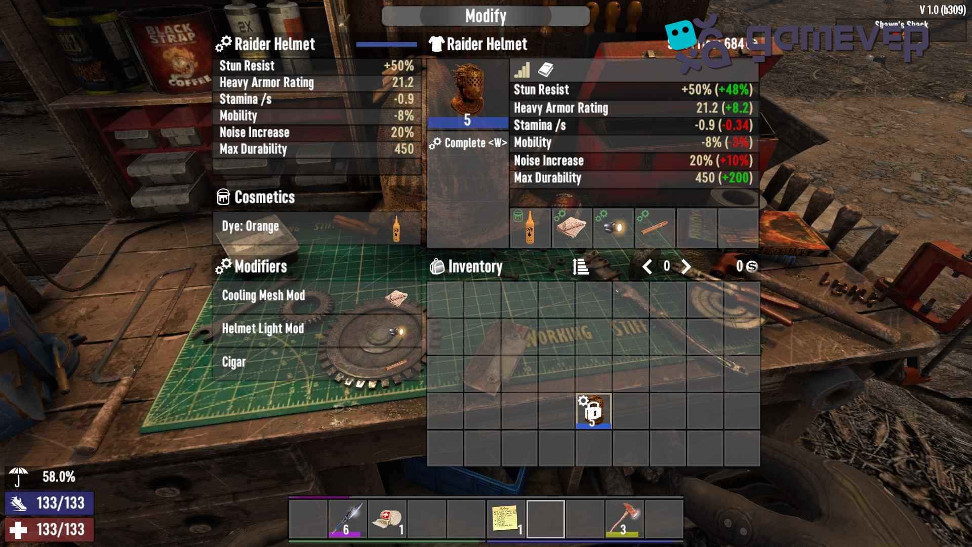 Mantente fresco con el Mod de Malla de Refrigeración en 7 Days to Die