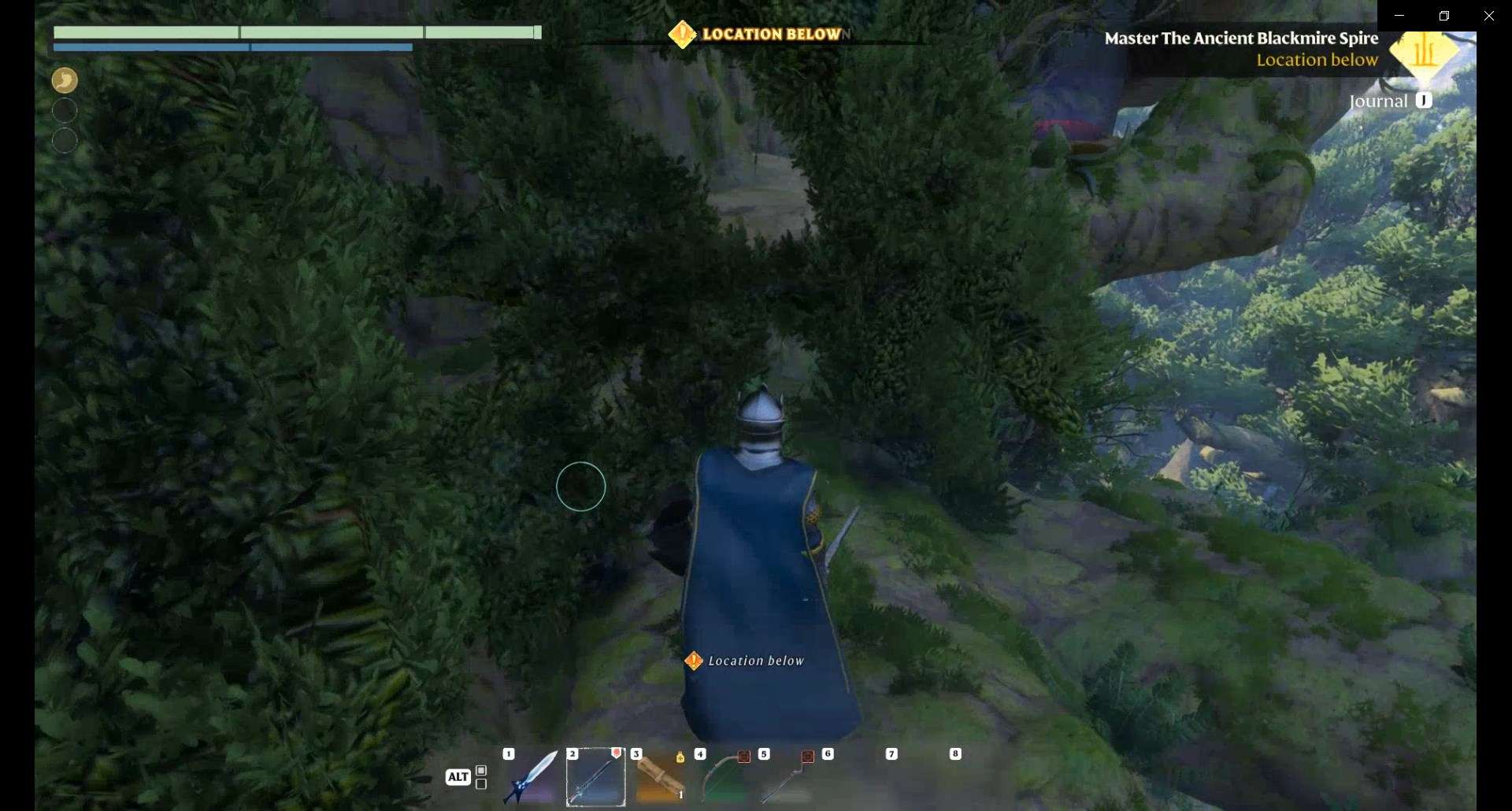 Clear Foliage with a Pickaxe in Enshrouded Update 3