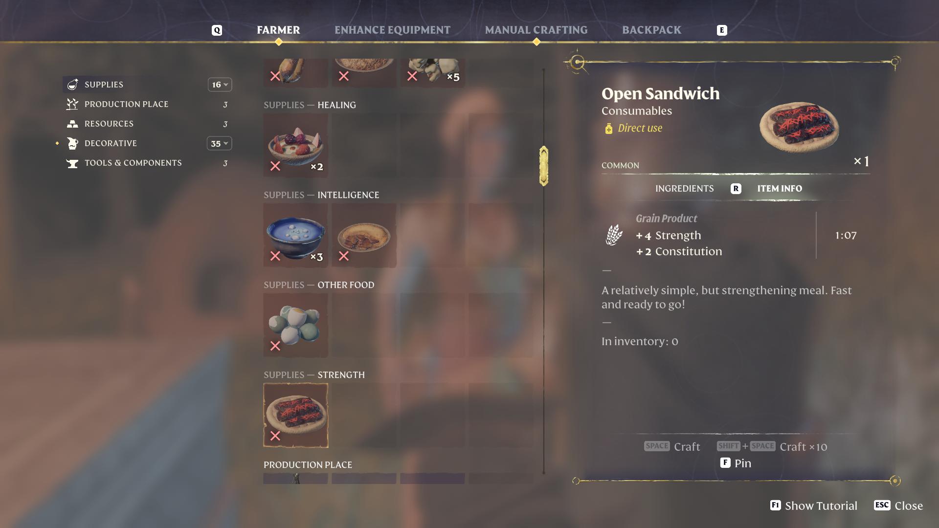 Steigere deine Konstitution mit den richtigen Nahrungsbuffs in Enshrouded Back to Shroud Update!