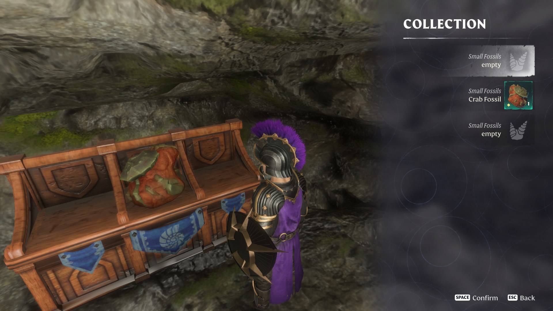 Zeige dein Krabbenfossil stolz in Enshrouded Back to the Shroud Update