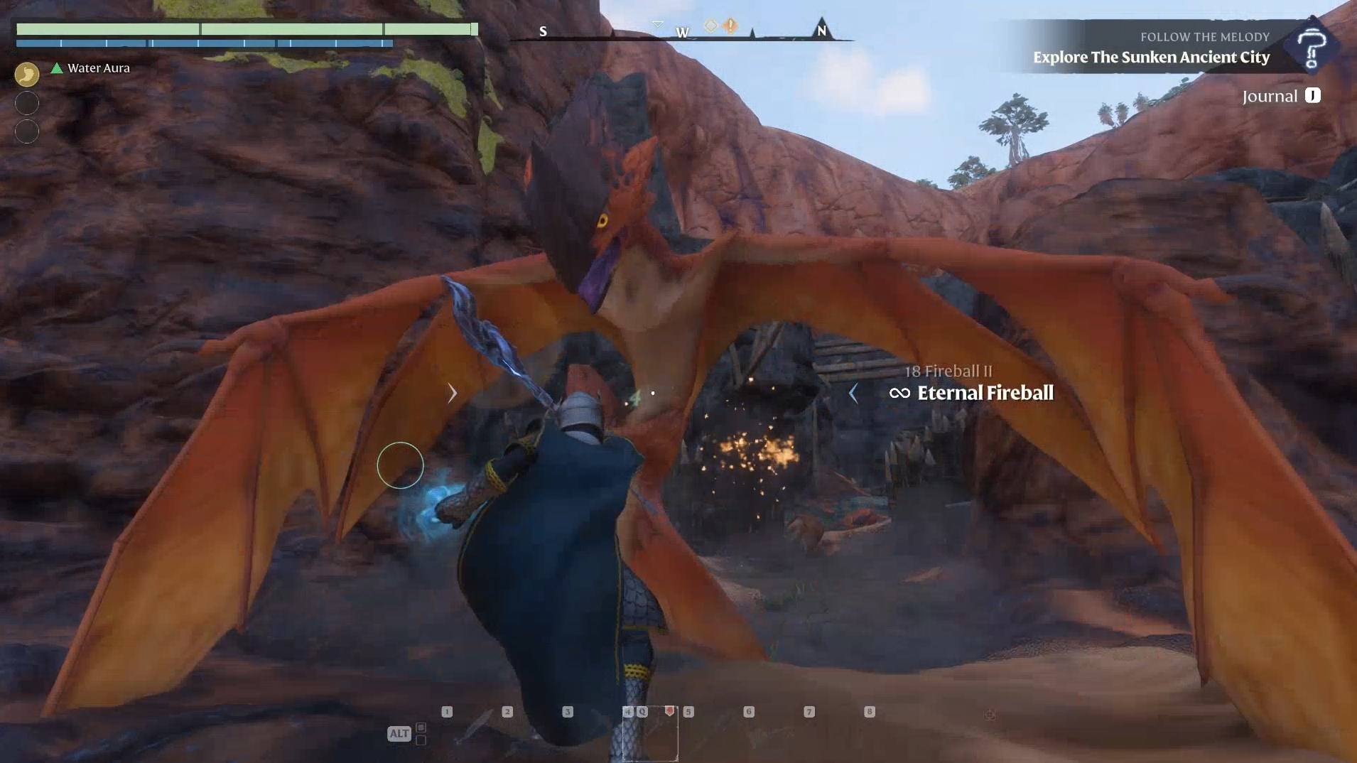 Vermeide Drakes und Sandgräber in Enshrouded Back to the Shroud Update