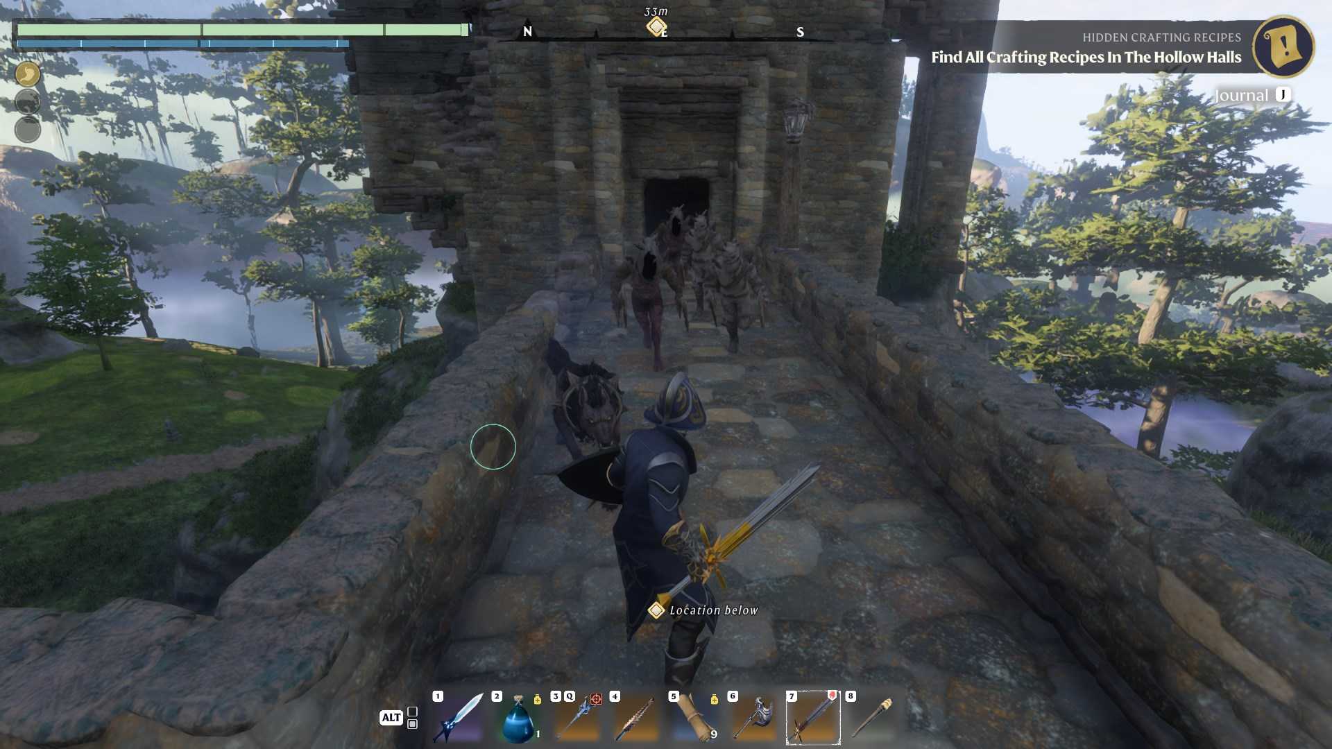 Explore the tower for hidden treasures