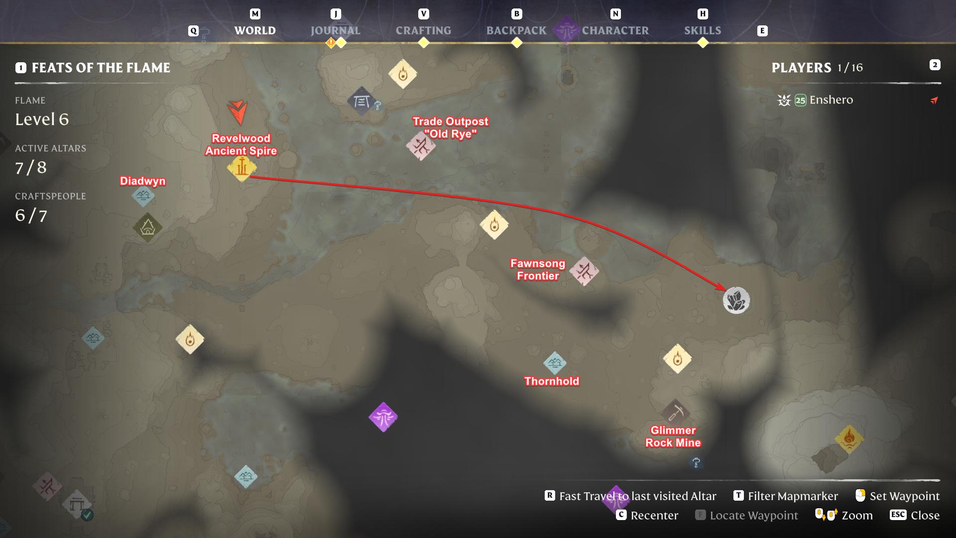 Gleite entlang der Shroud-Grenzen im Enshrouded Back to the Shroud Update
