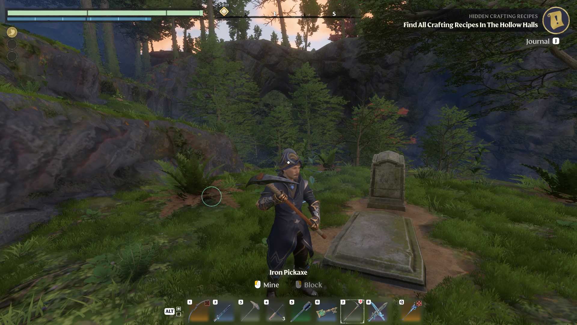 Grabe die goldene Truhe aus im Enshrouded Back to the Shroud Update
