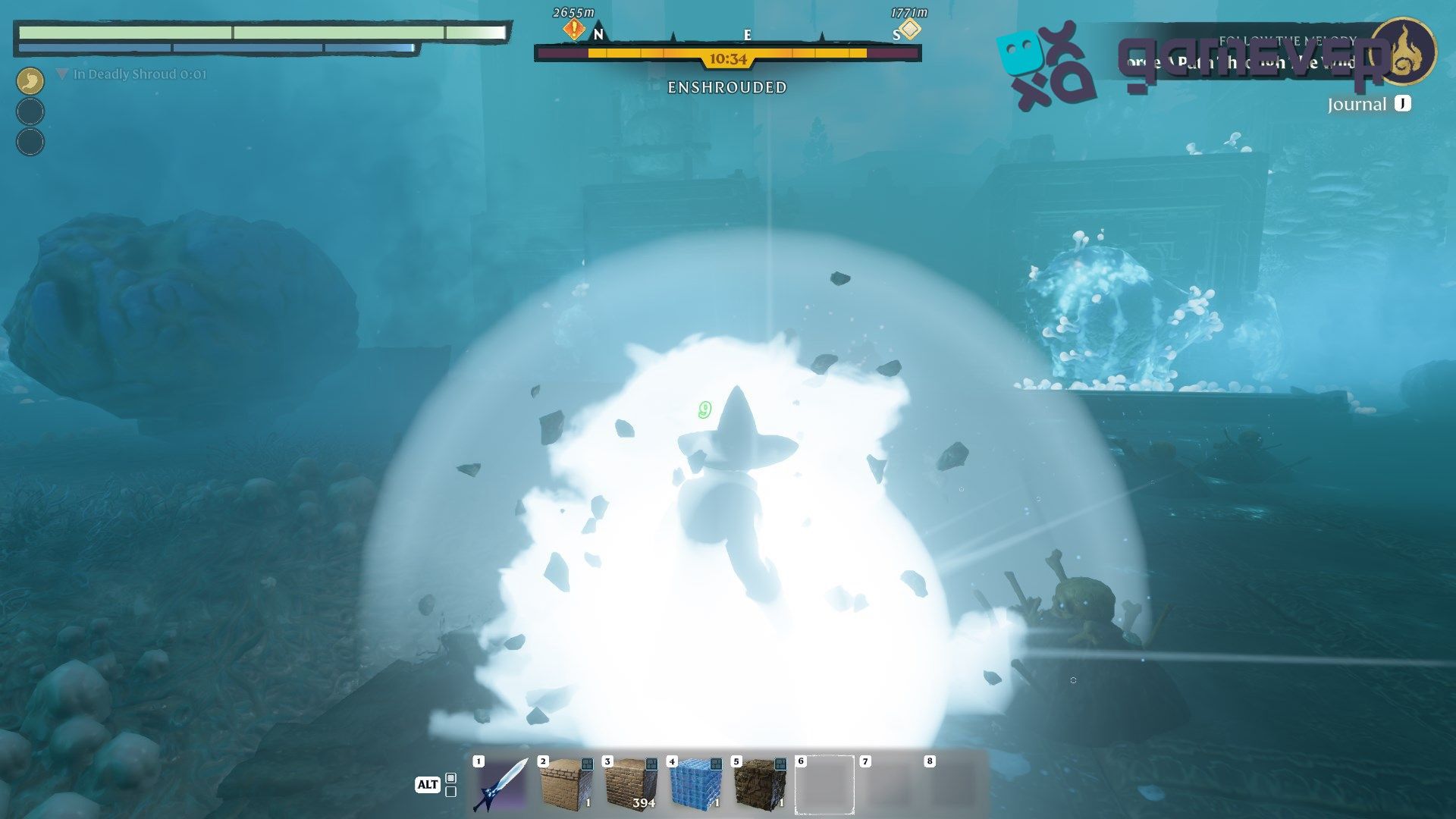 Extiende tu Tiempo en la Sombra usando Filtro de la Sombra en la Actualización 3 de Enshrouded "Back to Shroud"