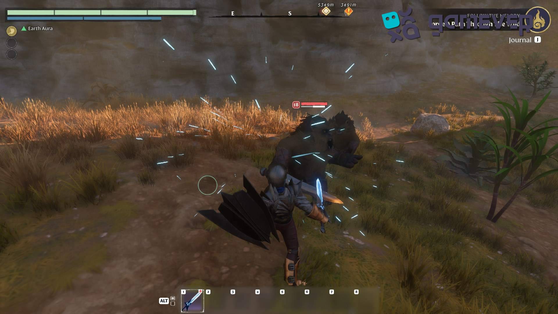 Mejora tu parada con la habilidad Golpe en la Actualización "Back to Shroud" de Enshrouded