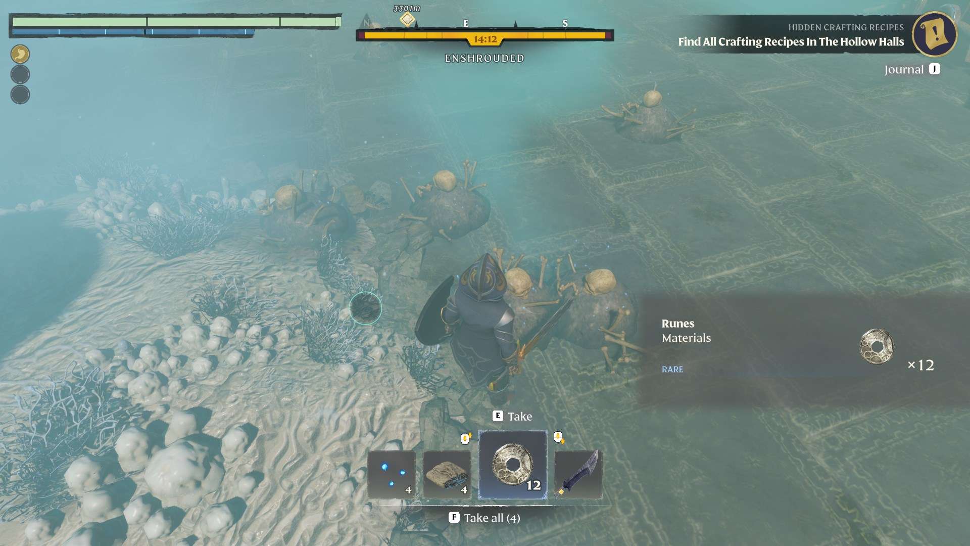Plündere Feinde für wertvolle Runen in Enshrouded Back to the Shroud Update