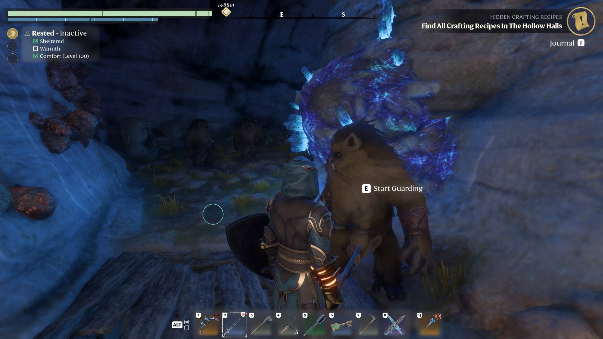Press ‘E’ to take the beast with you