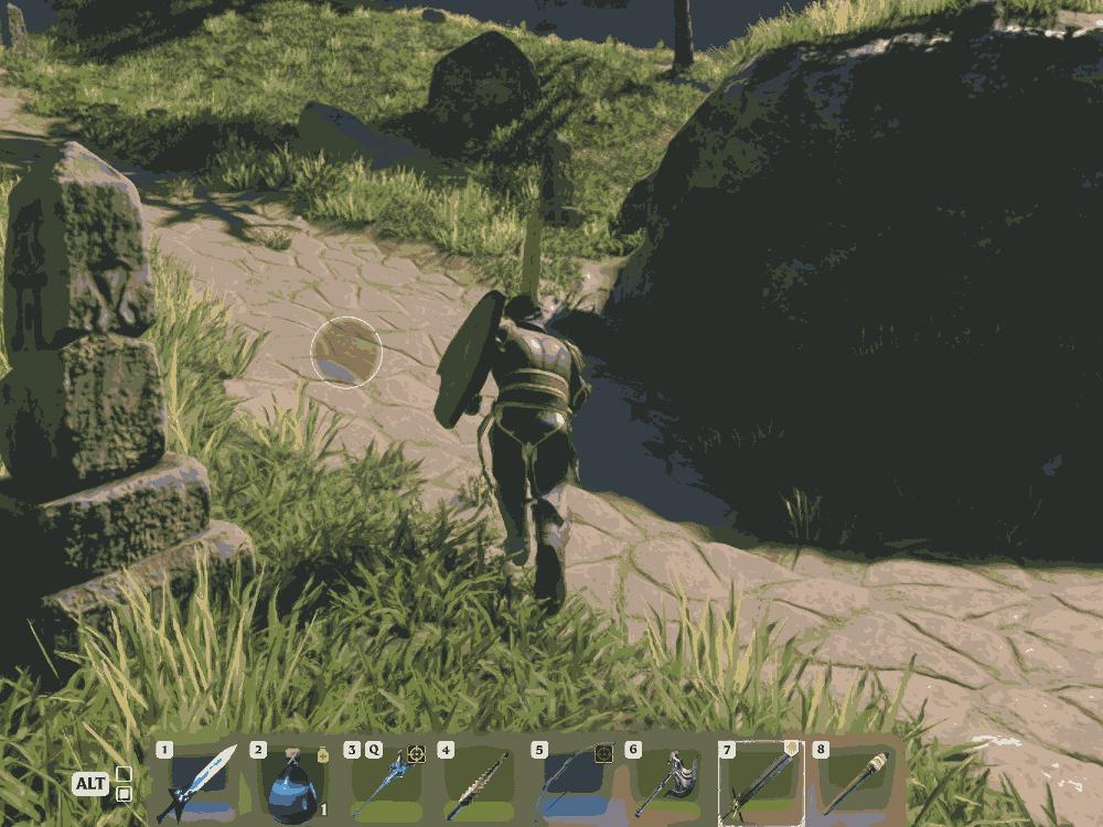 Aktiviere Läufer für Geschwindigkeitsschub im Enshrouded Back to the Shroud Update