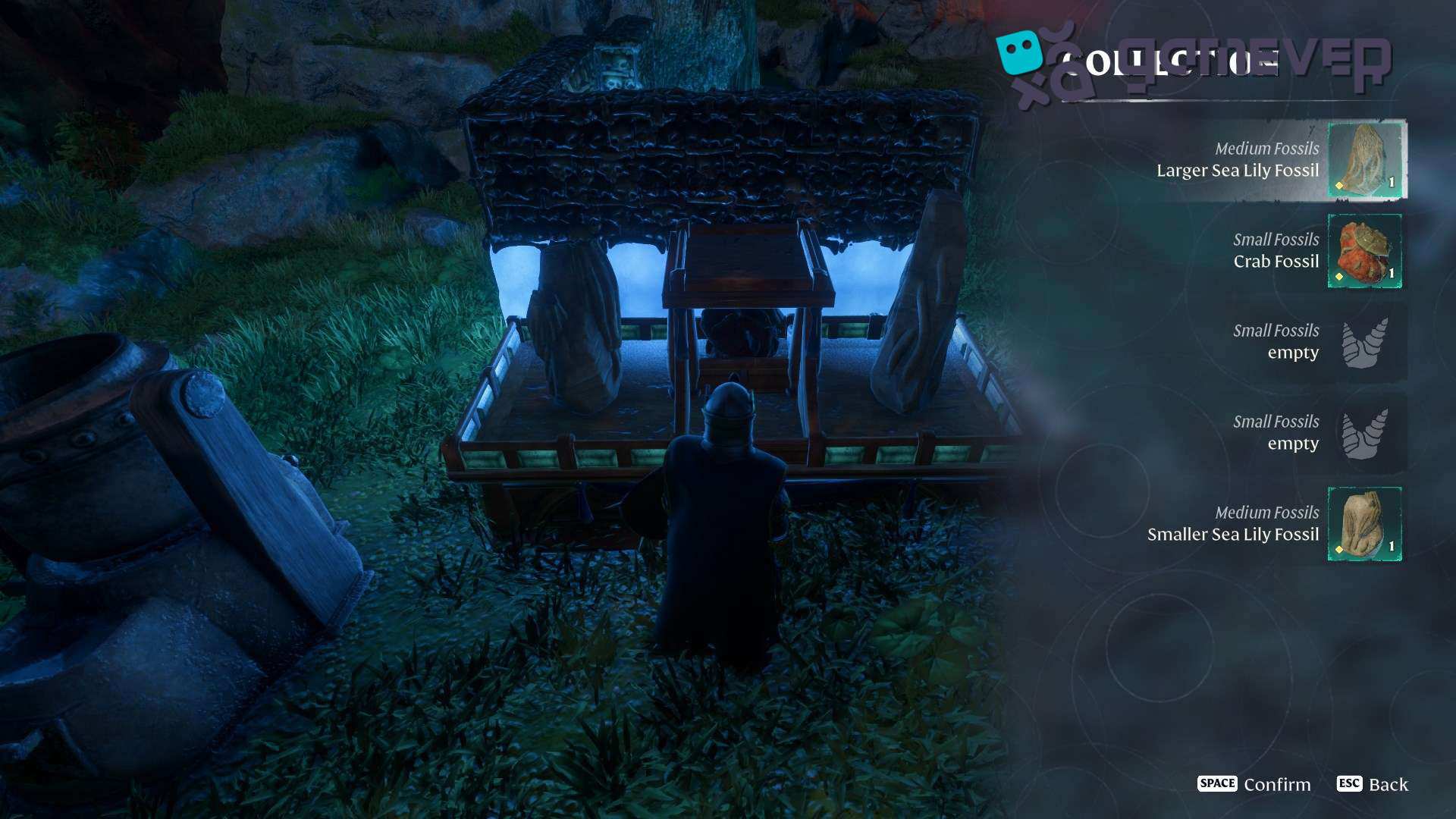 Muestra con orgullo tu colección de fósiles en la Actualización "Back to the Shroud" de Enshrouded