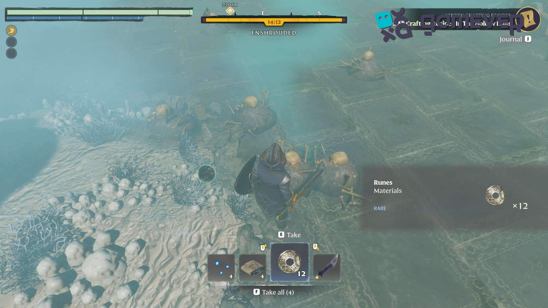 Saquea enemigos para obtener valiosas runas en la Actualización "Back to the Shroud" de Enshrouded
