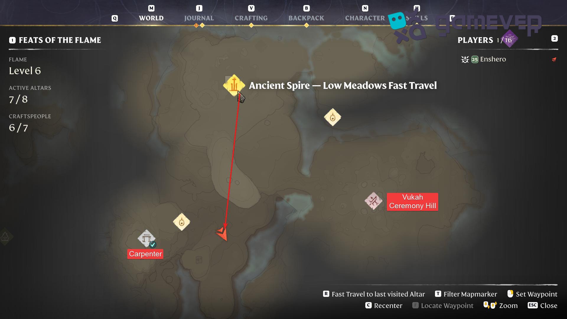 Deslízate desde la Aguja Antigua en la actualización Enshrouded: Back to the Shroud