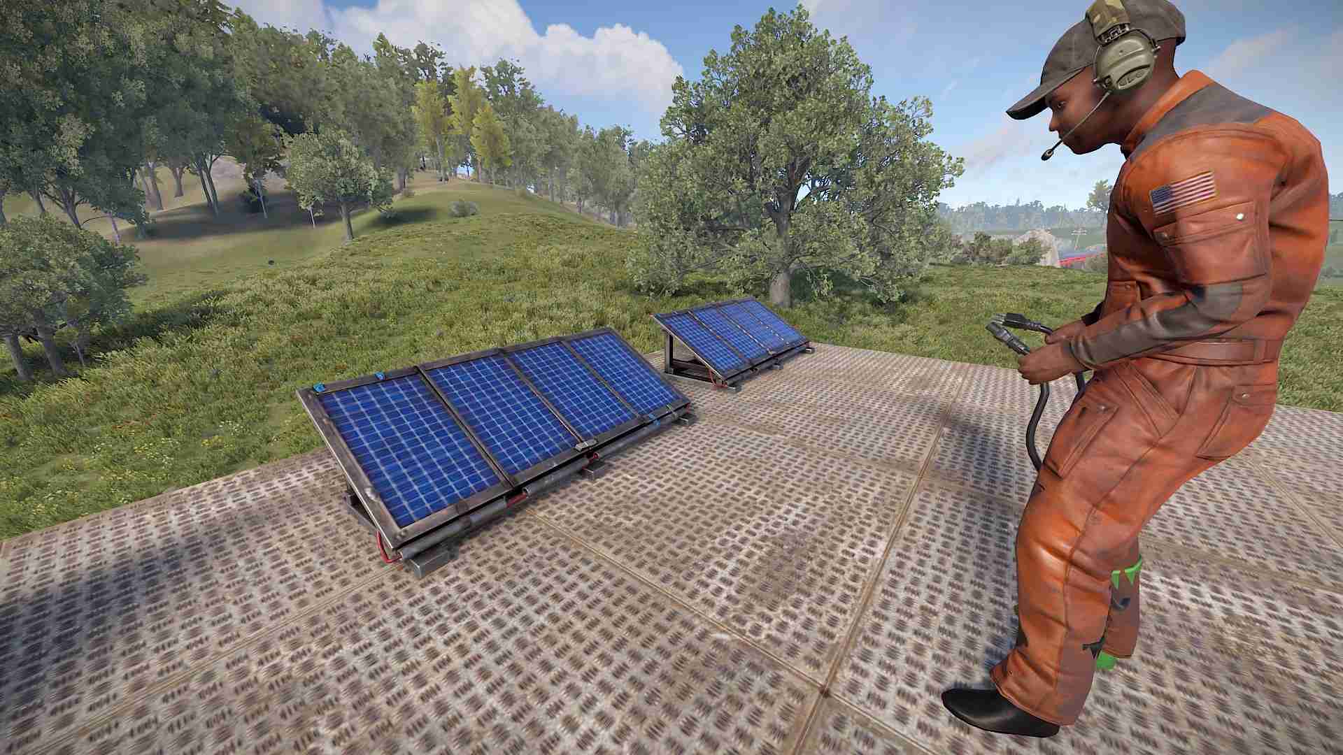 Instala un panel solar en tu techo para asegurar un suministro continuo de energía para tus luces de techo