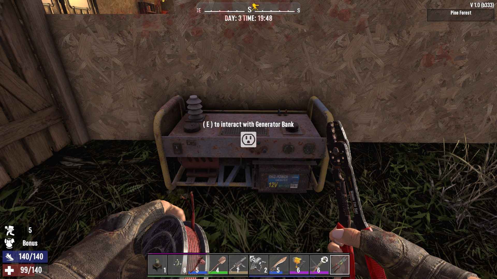 Use Wire tool to connect constructions with cable.