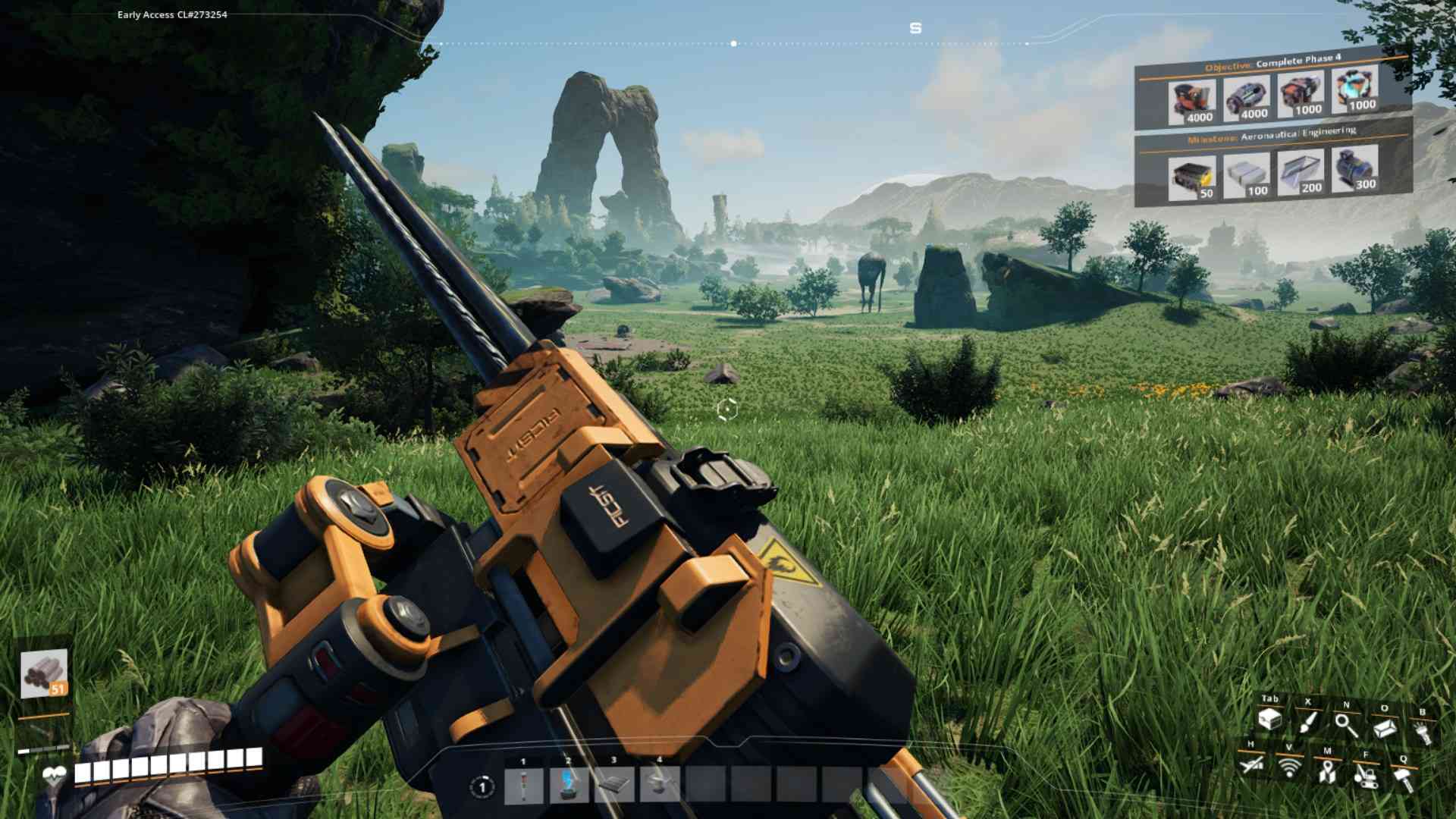 Rüste deine Kettensäge in Satisfactory aus und lege los