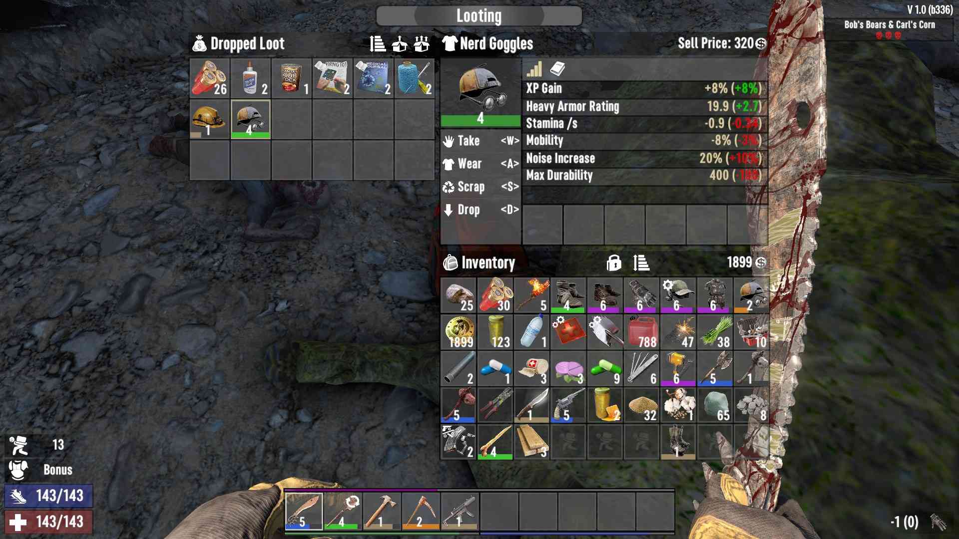 How to Get Nerd Armor in 7 Days to Die 1.0 - gamever