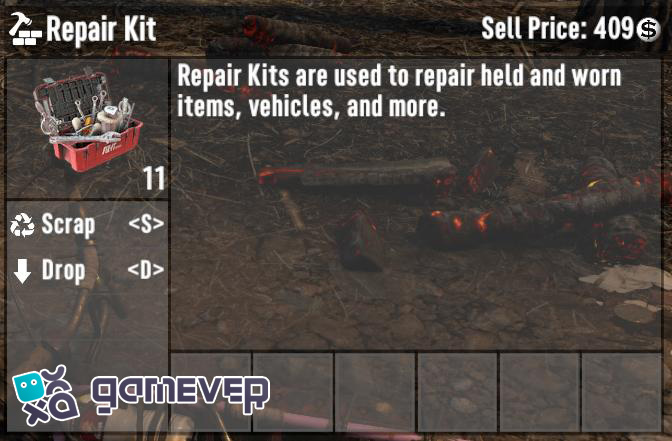Reúne tu kit de reparación en 7D2D 1.0