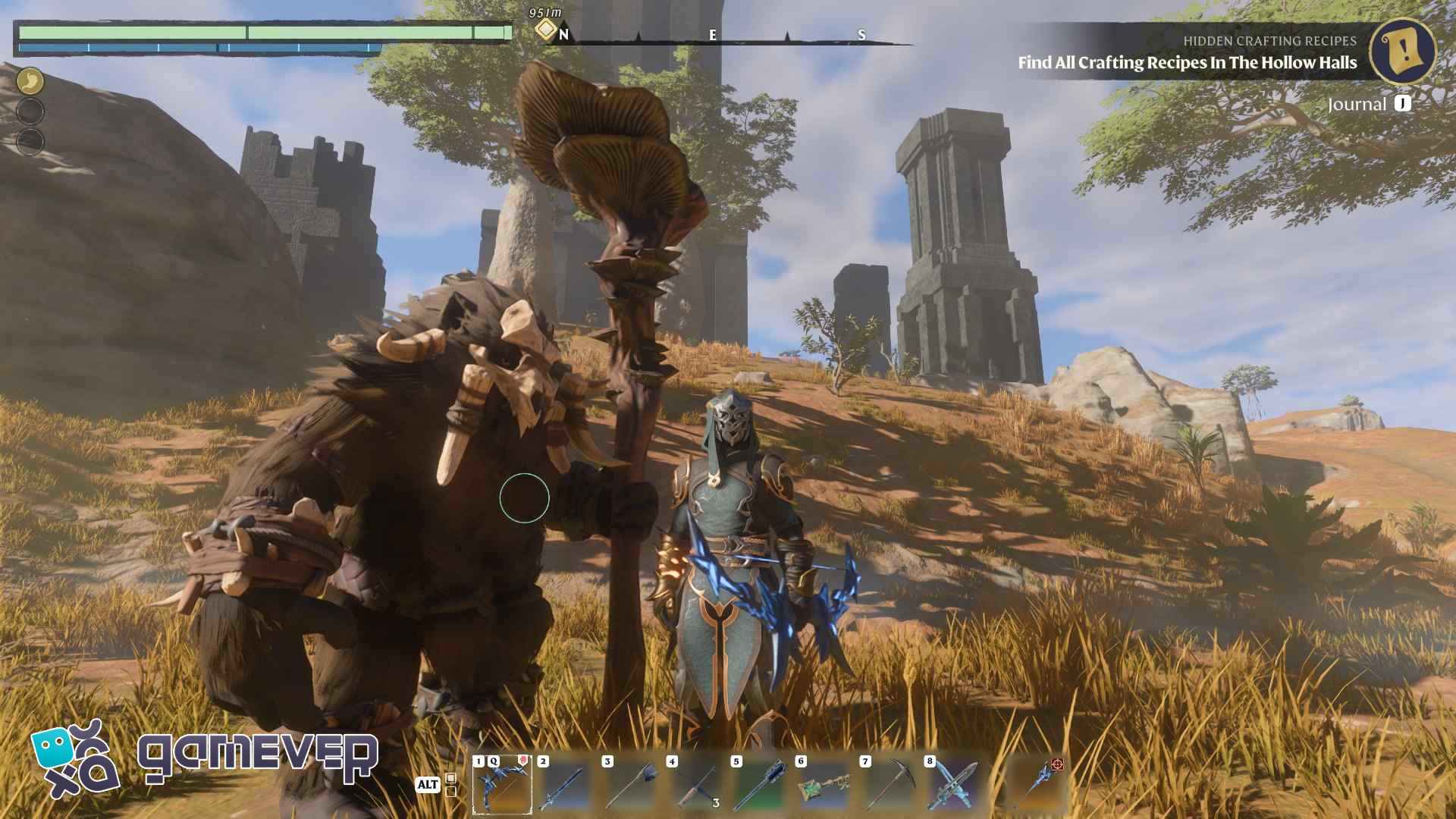 Domina las tierras salvajes con tu arco y compañeros bestiales en la actualización "Back to the Shroud" de Enshrouded