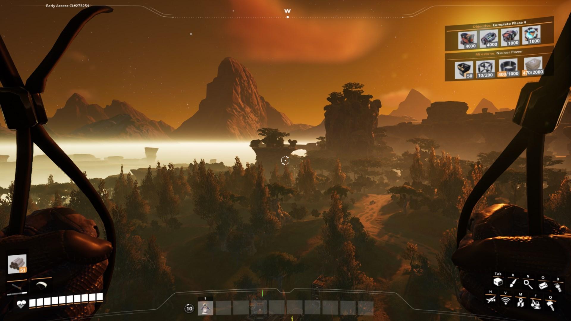 Springe von einer Klippe und setze Deinen Fallschirm in Satisfactory ein