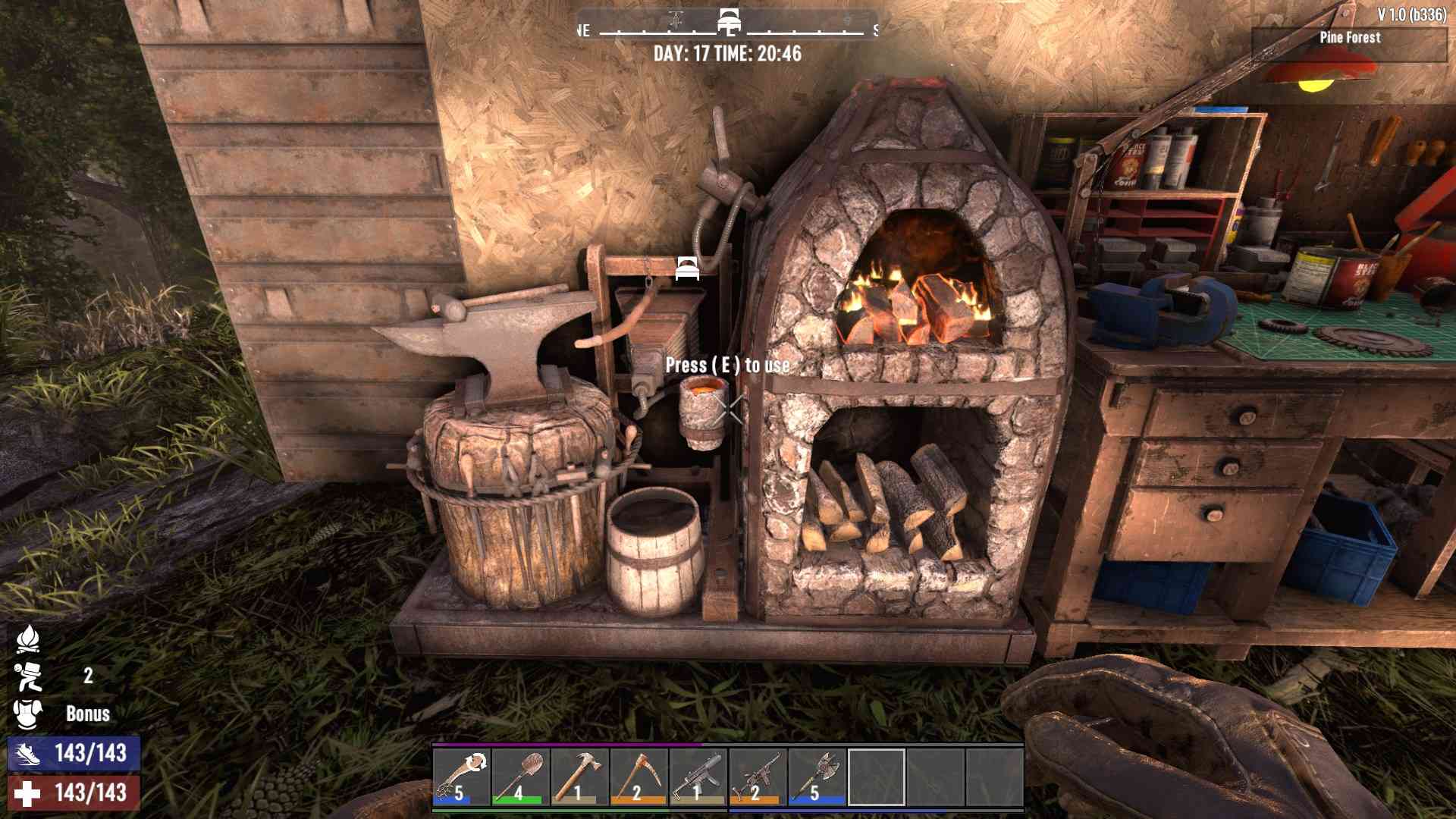 Check your crafting menu to make Bellows in 7D2D 1.0
