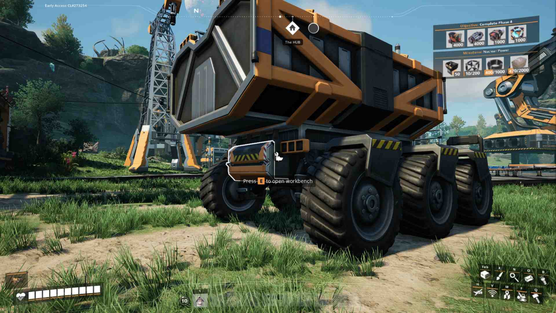 Fülle deinen LKW in Satisfactory auf