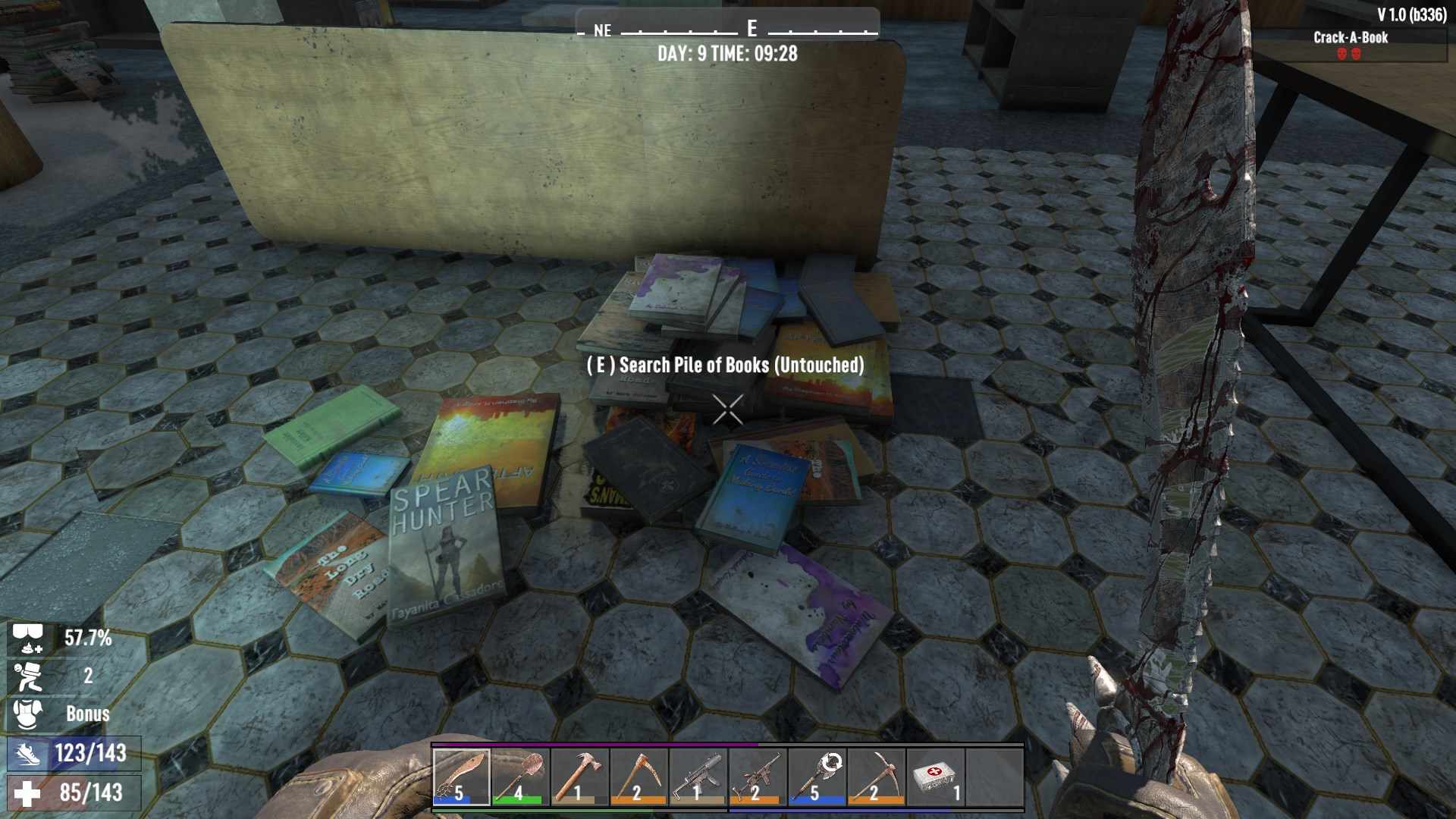 Find Magazines in Bookcases in 7D2D 1.0