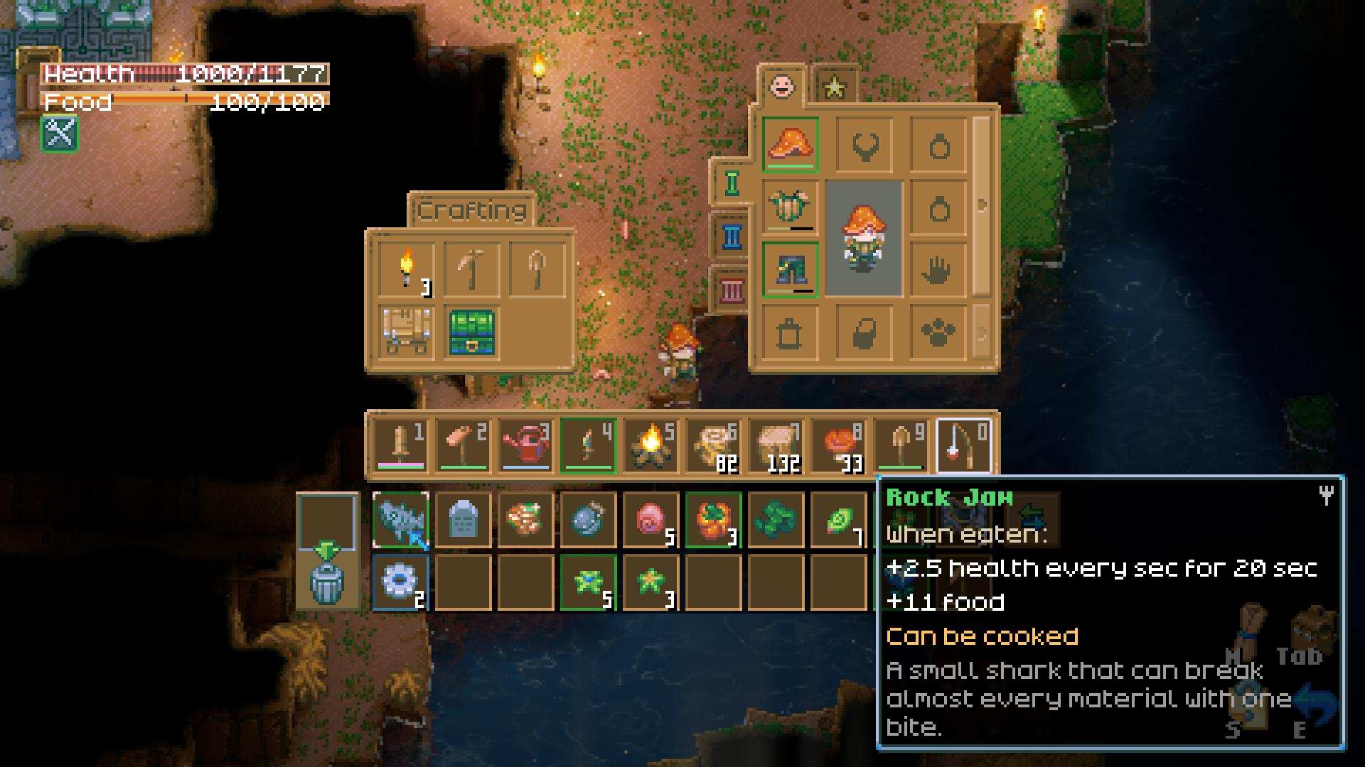 Fange verschiedene Fischarten in Core Keeper 1.0