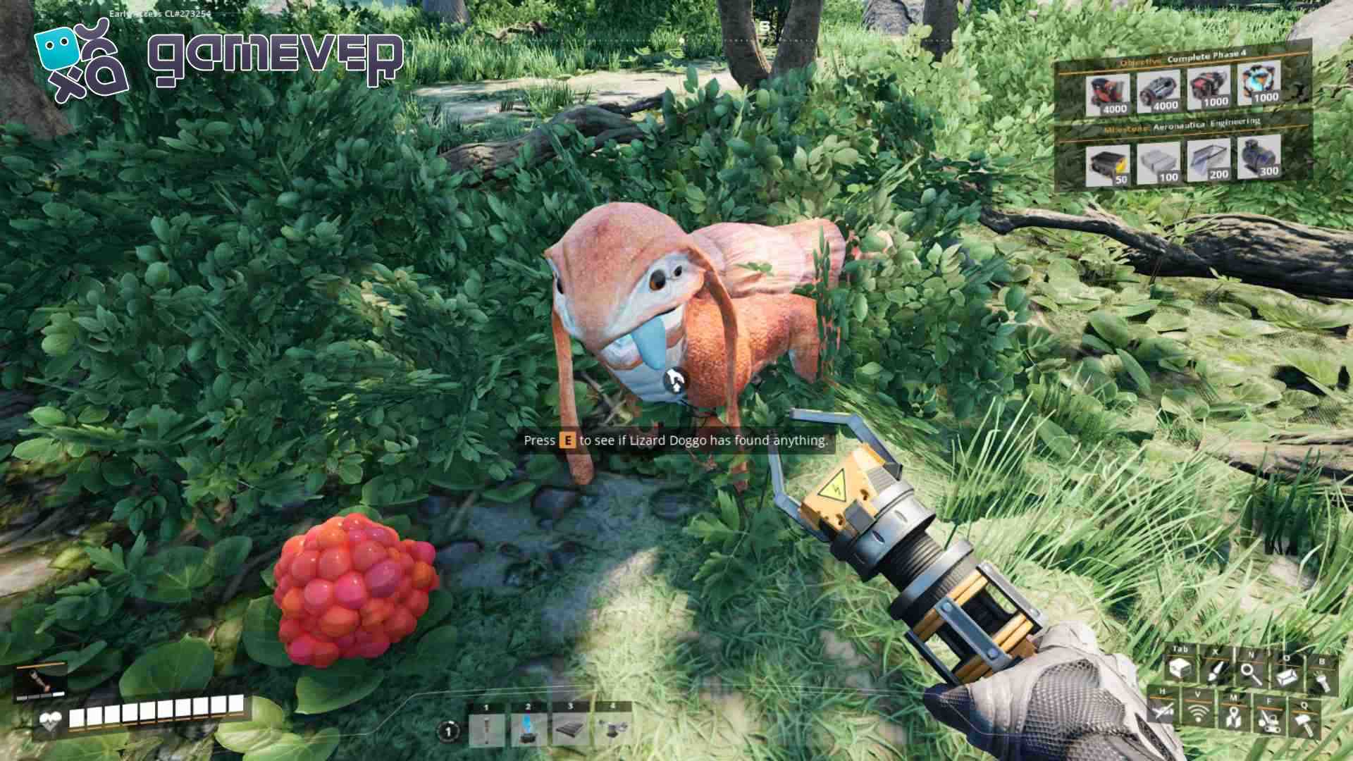 Doma a los Lizard Doggos para obtener regalos ocasionales de carbón en Satisfactory