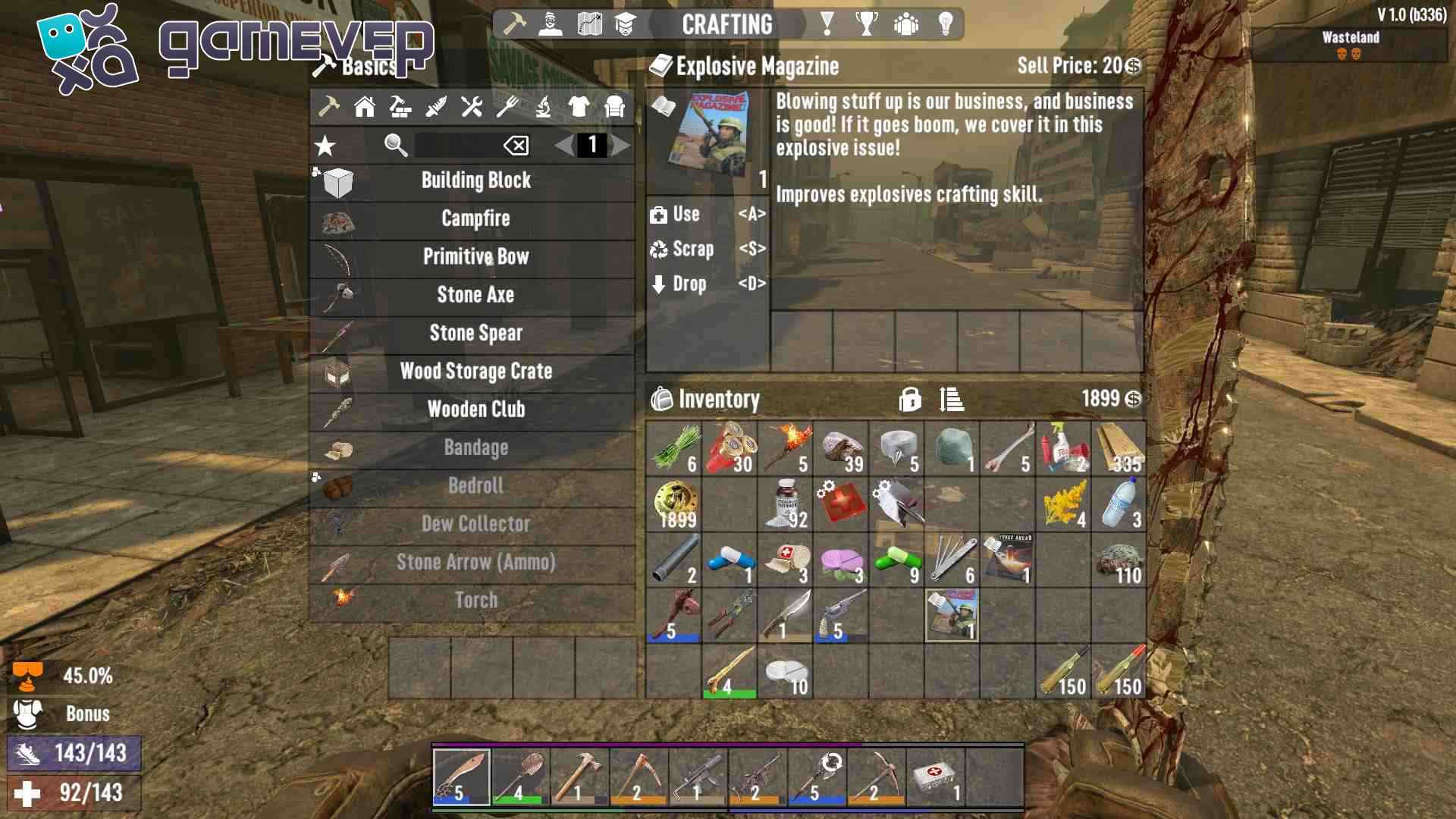 Obtén recompensas de revistas de los comerciantes en 7D2D 1.0