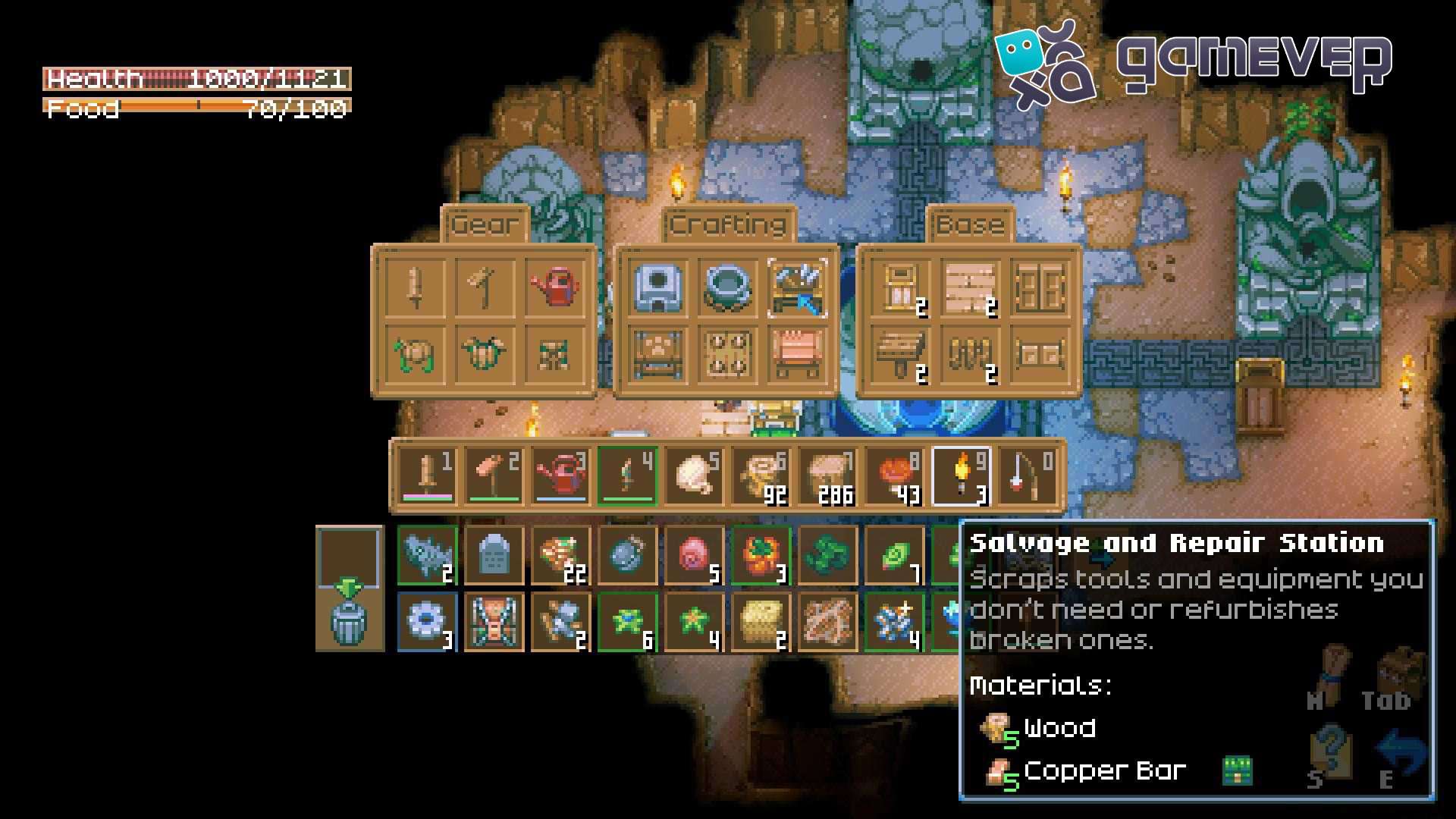 Crea la Estación de Reciclaje y Reparación en Core Keeper 1.0