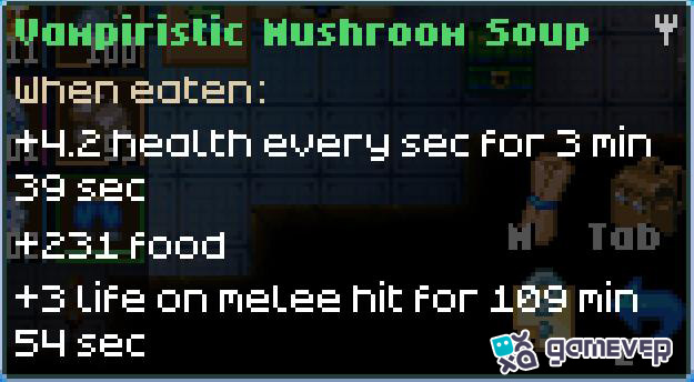 Combina Vampire Eel y Mushroom para obtener Sopa de Champiñones Vampírica en Core Keeper 1.0