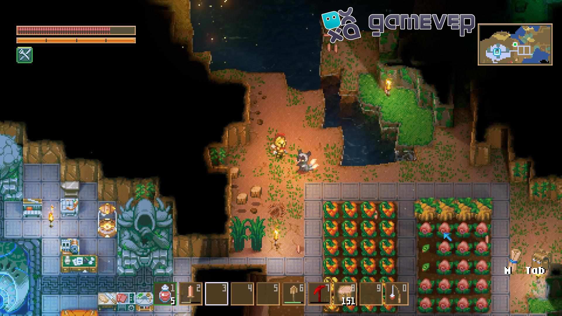Conoce a tu nueva mascota después de incubar un huevo en Core Keeper 1.0