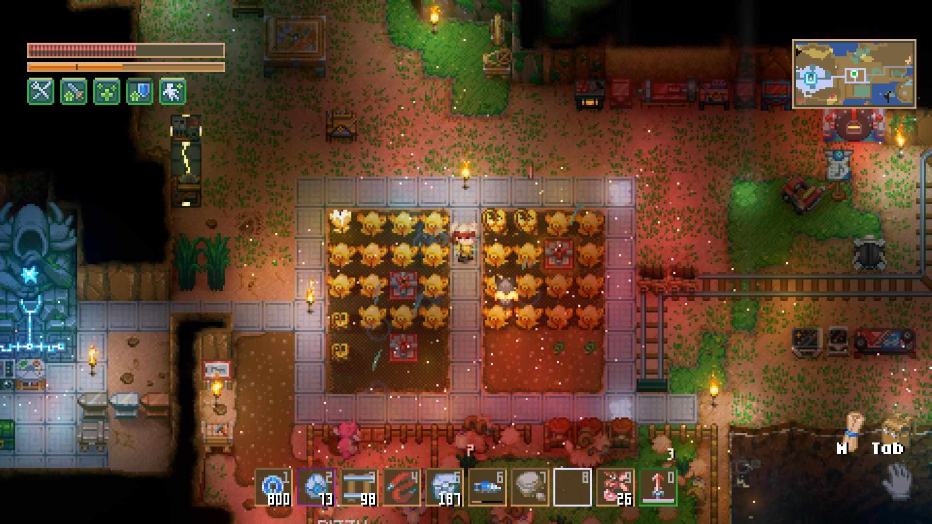 Steigere deine Gartenfähigkeiten und ernte mehr in Core Keeper 1.0