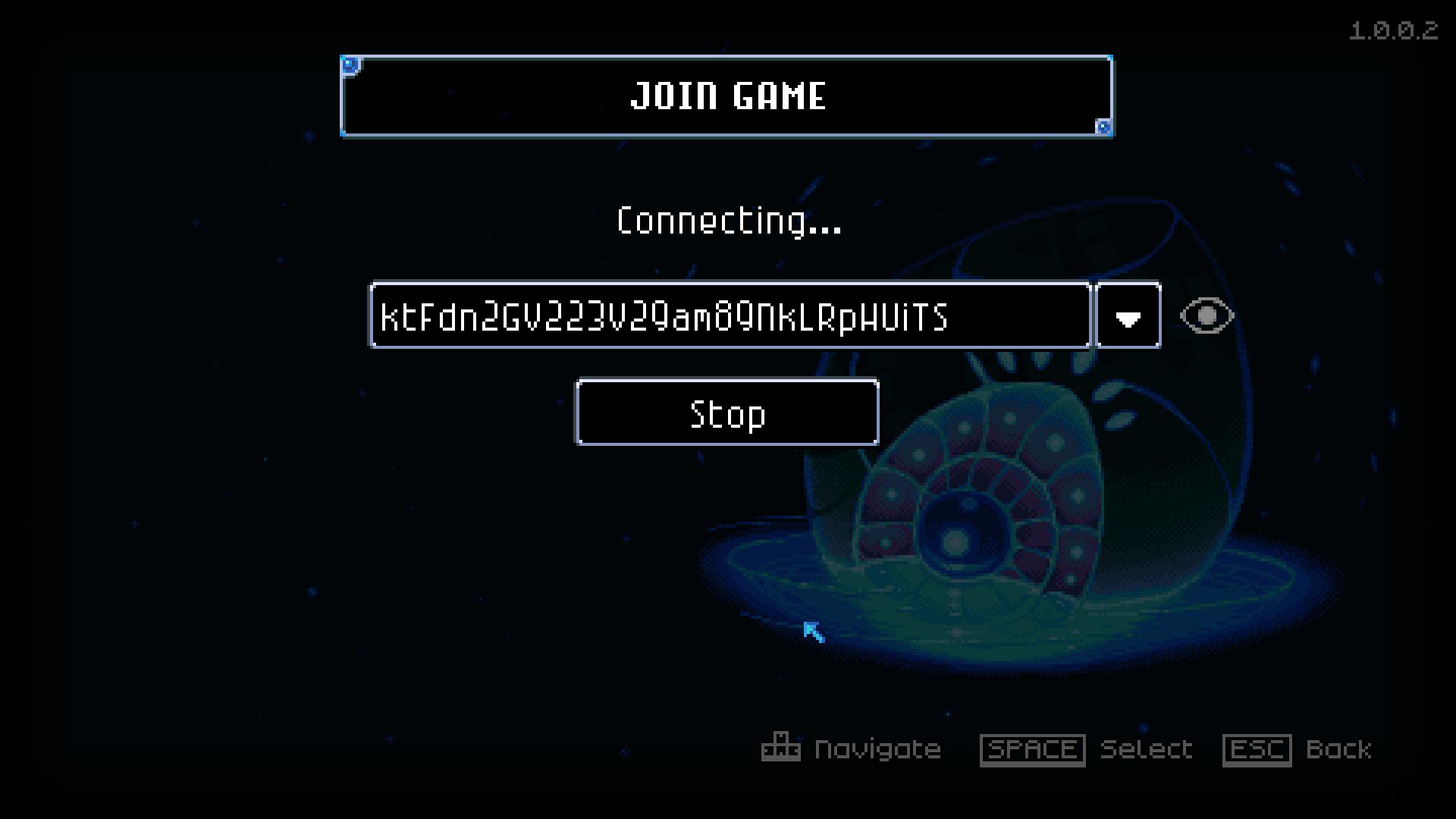 Öffne Core Keeper und navigiere zum Abschnitt „Beitreten“, um Dich mit Deinem dedizierten Server zu verbinden.