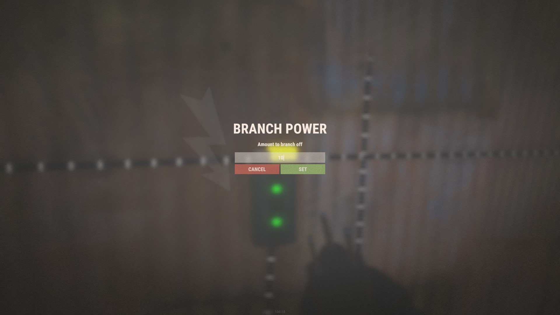 Passe die Strommenge am Branch-Out-Anschluss in Rust an