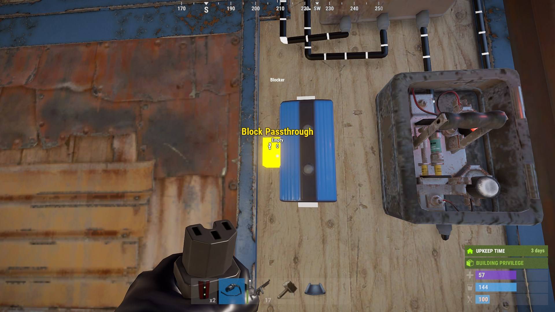Verbinde Power In mit deinem Blocker in Rust, um die Stromverwaltung zu starten
