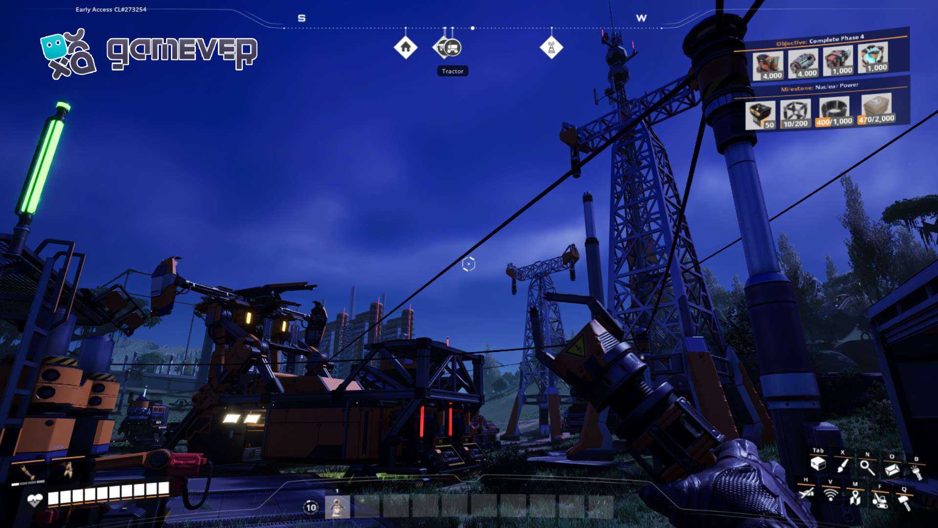 Mantén tu red eléctrica en Satisfactory