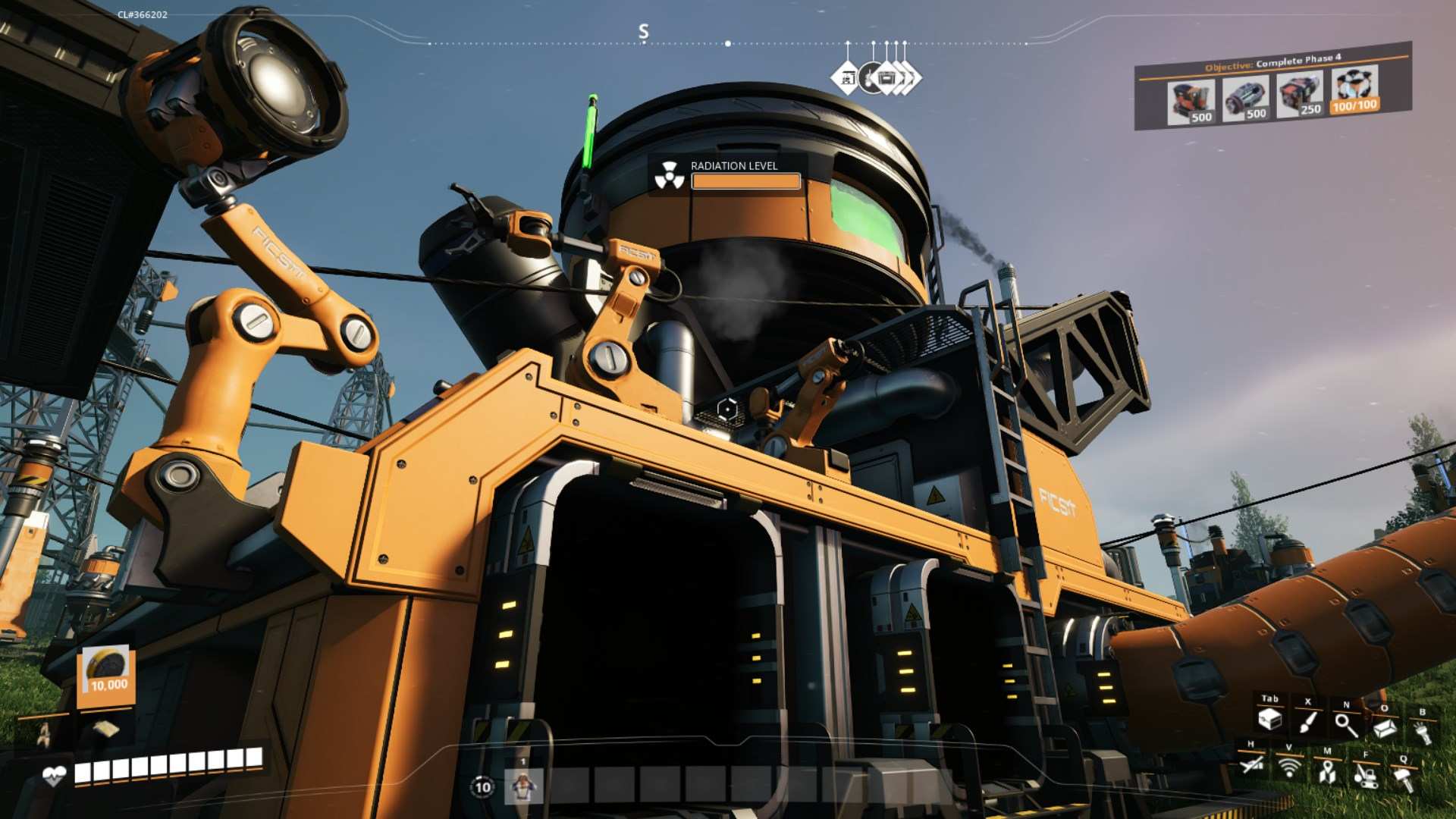 Richte Recycling-Mischer für Atomabfälle in Satisfactory Release 1.0 ein