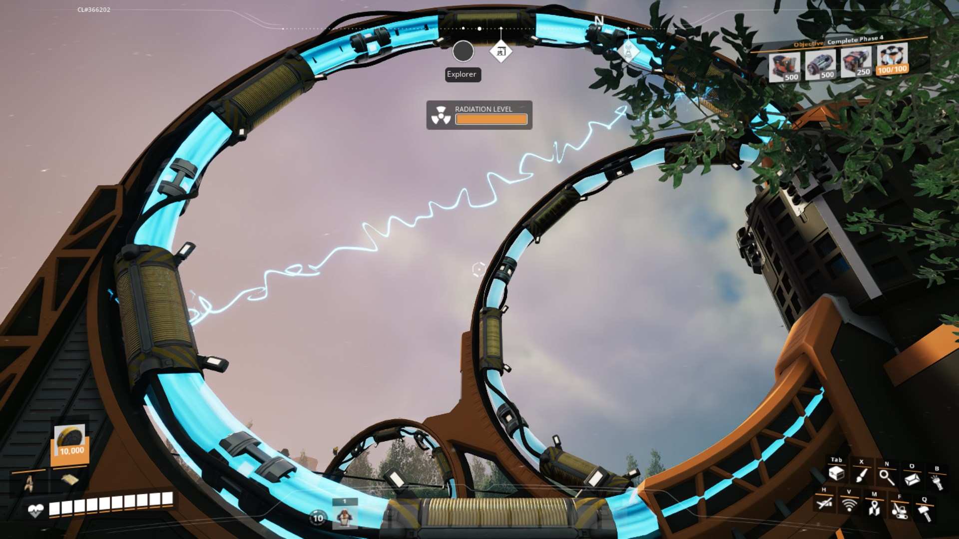 Installiere den Partikelbeschleuniger zur Herstellung von Plutonium-Pellets in Satisfactory Release 1.0