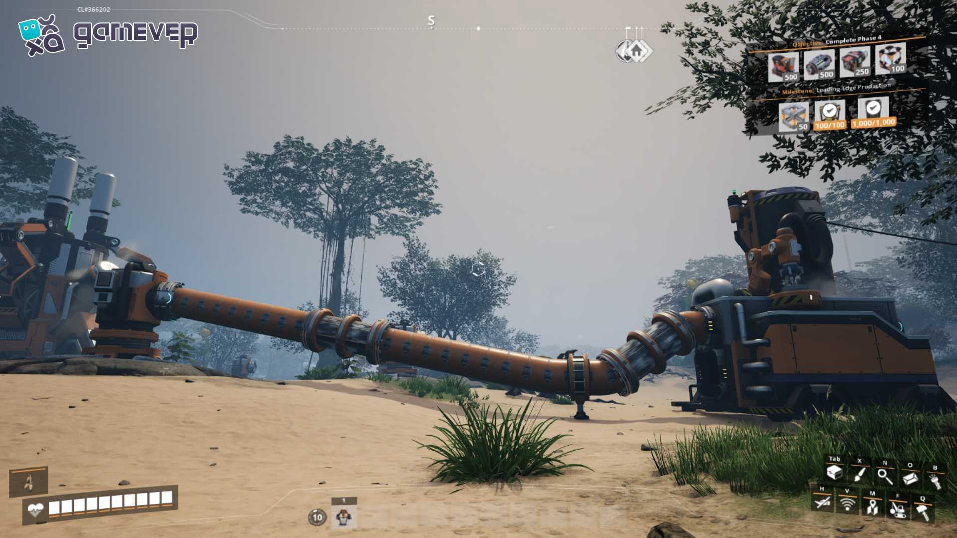 Transporta Gas de Nitrógeno Eficientemente con Tuberías en Satisfactory Versión 1.0