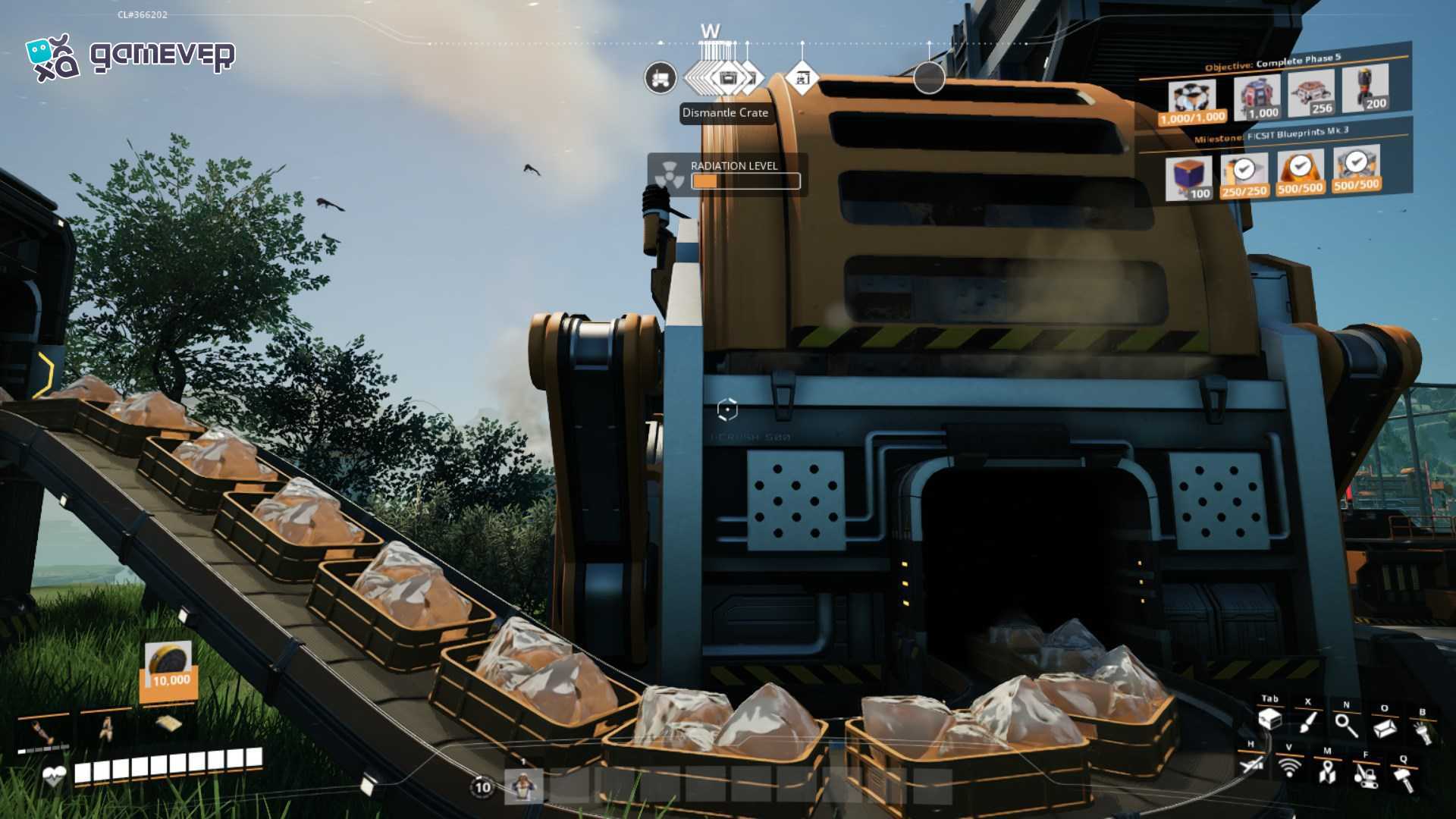 ​​​​​​​Convierte Diamantes adicionales en puntos mediante el INCREÍBLE Fregadero en Satisfactory Release 1.0